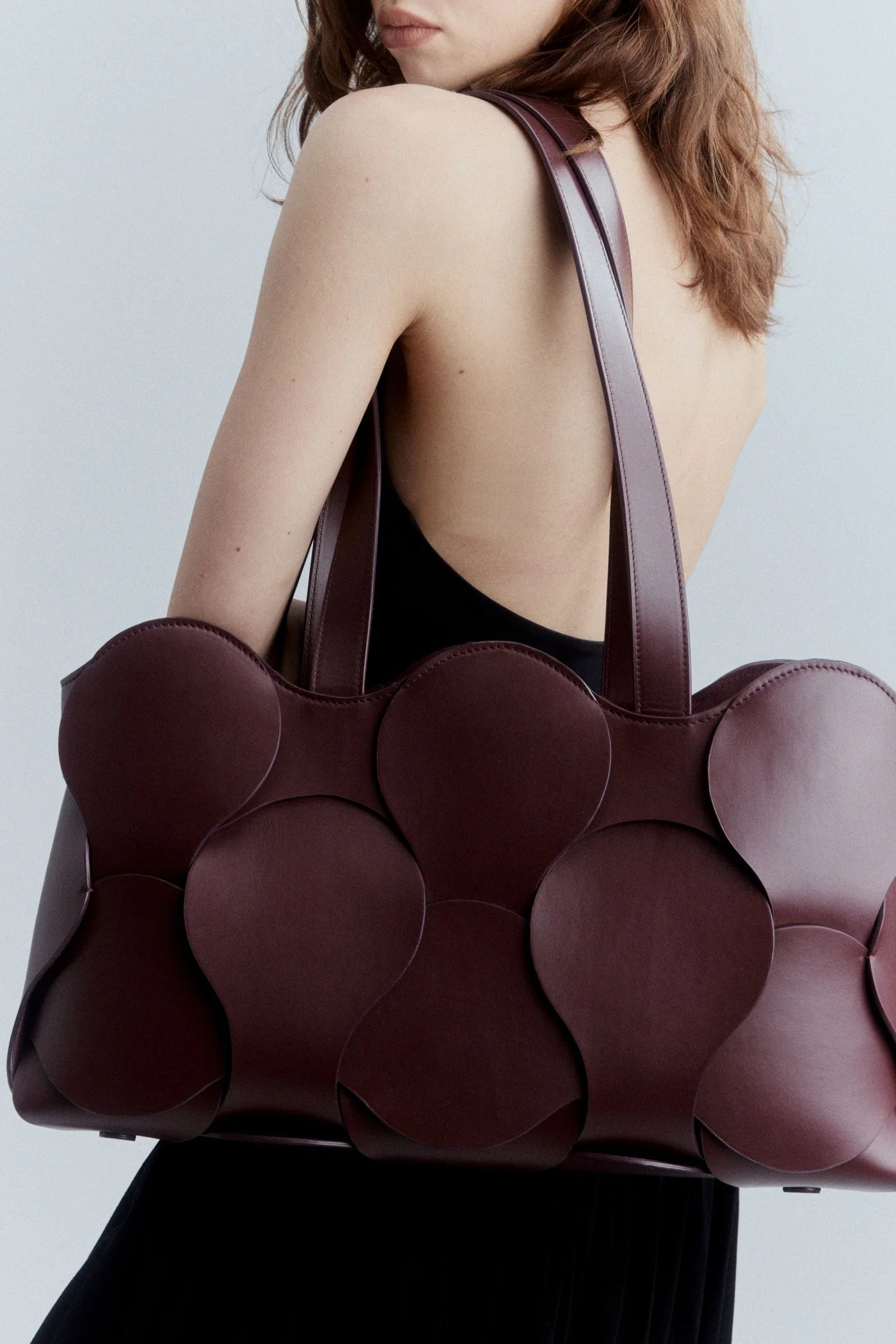Gigi Tote, Oxblood