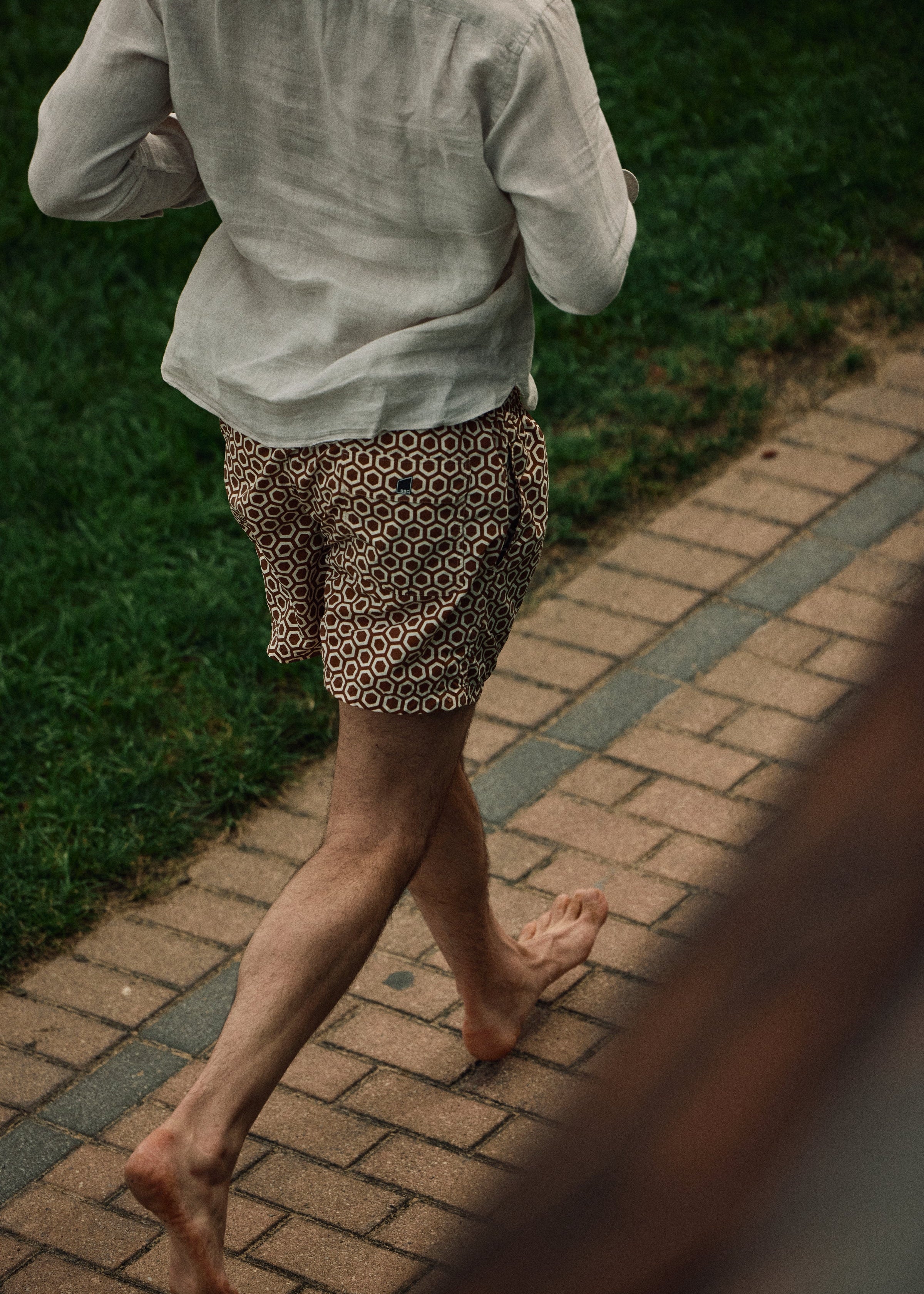 Sagaponack Surf Club Swim Shorts, Rust