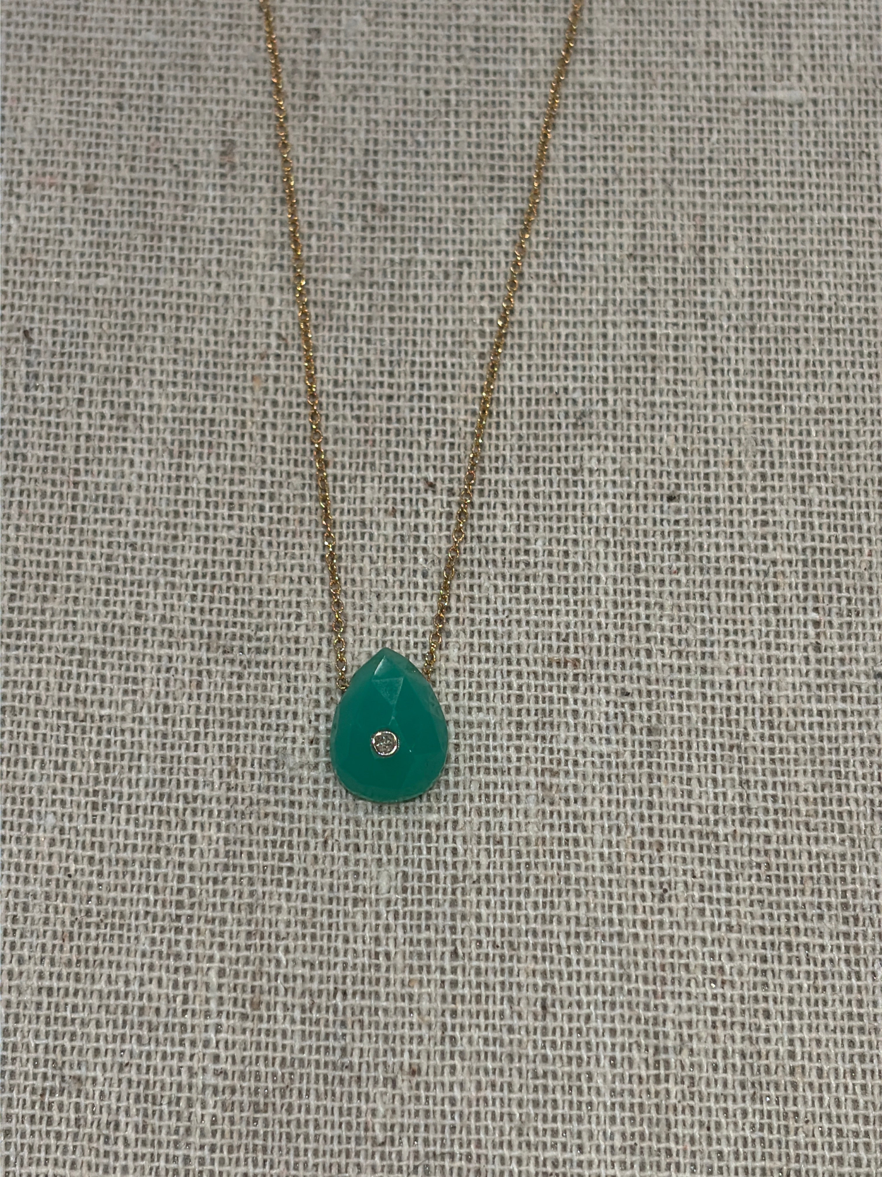 Gem Stone & Diamond Necklaces