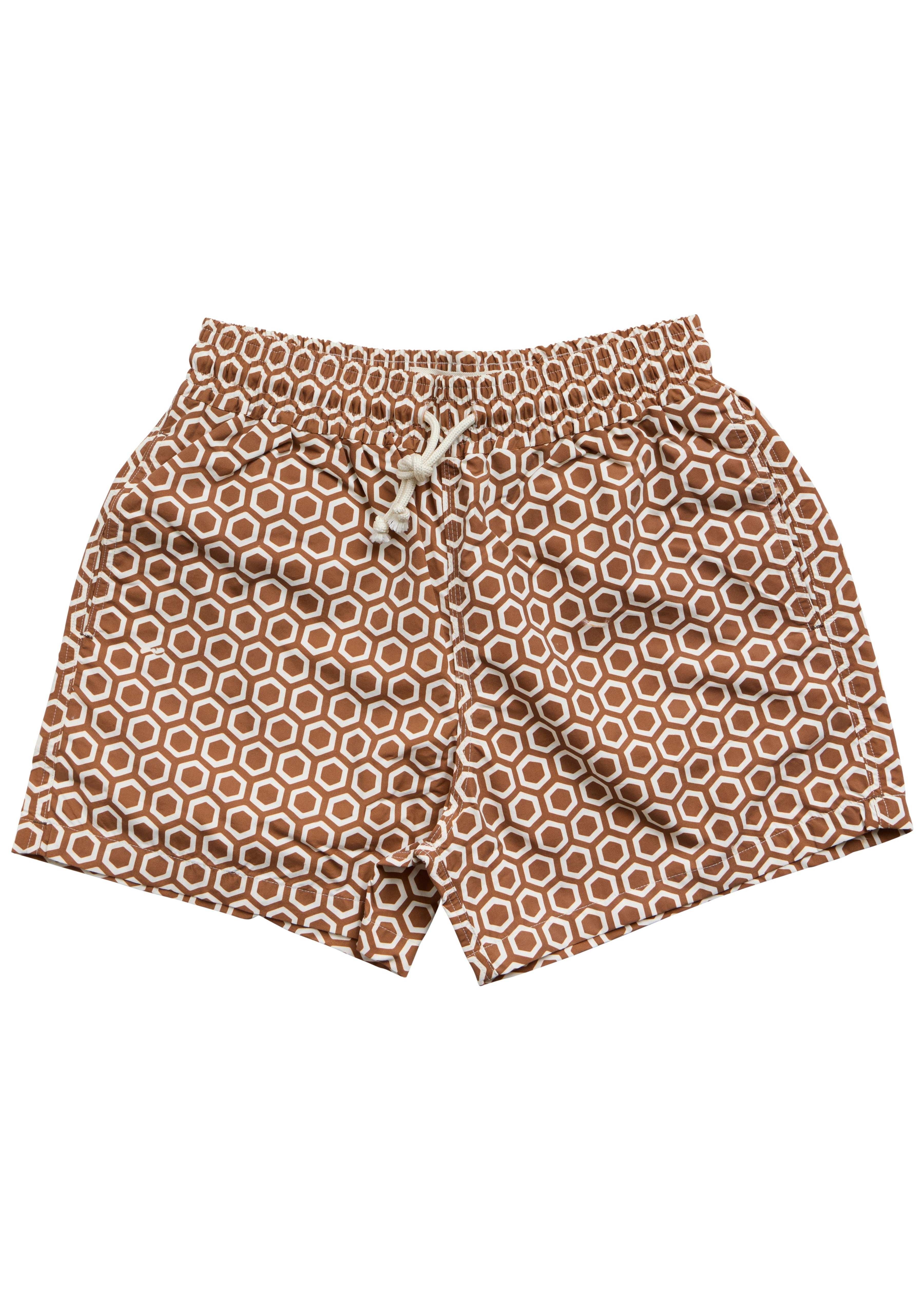 Sagaponack Surf Club Swim Shorts, Rust