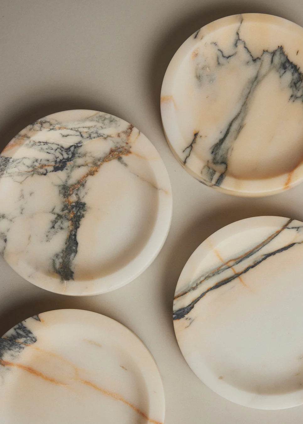 Cicco Catchall, Calacatta Marble