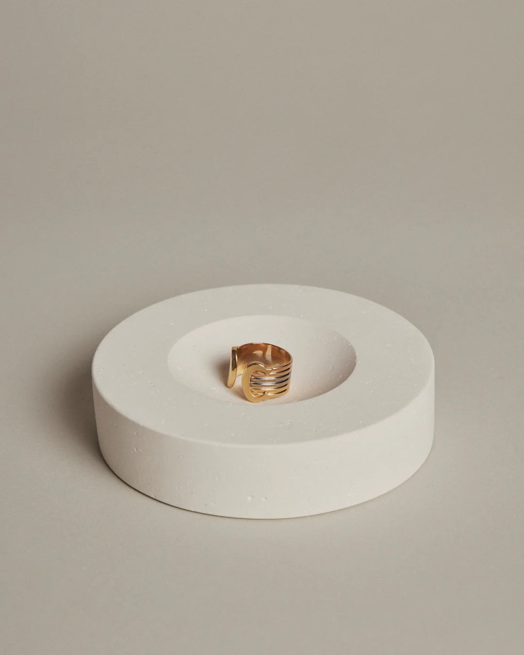 Cicco Ring Bowl, Limestone
