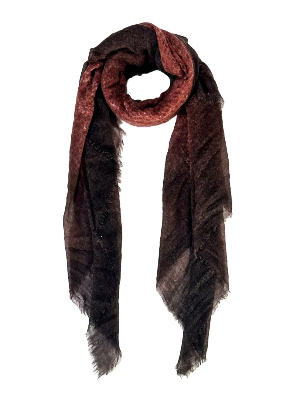 Hank Cashmere Heathered Dip Scarf