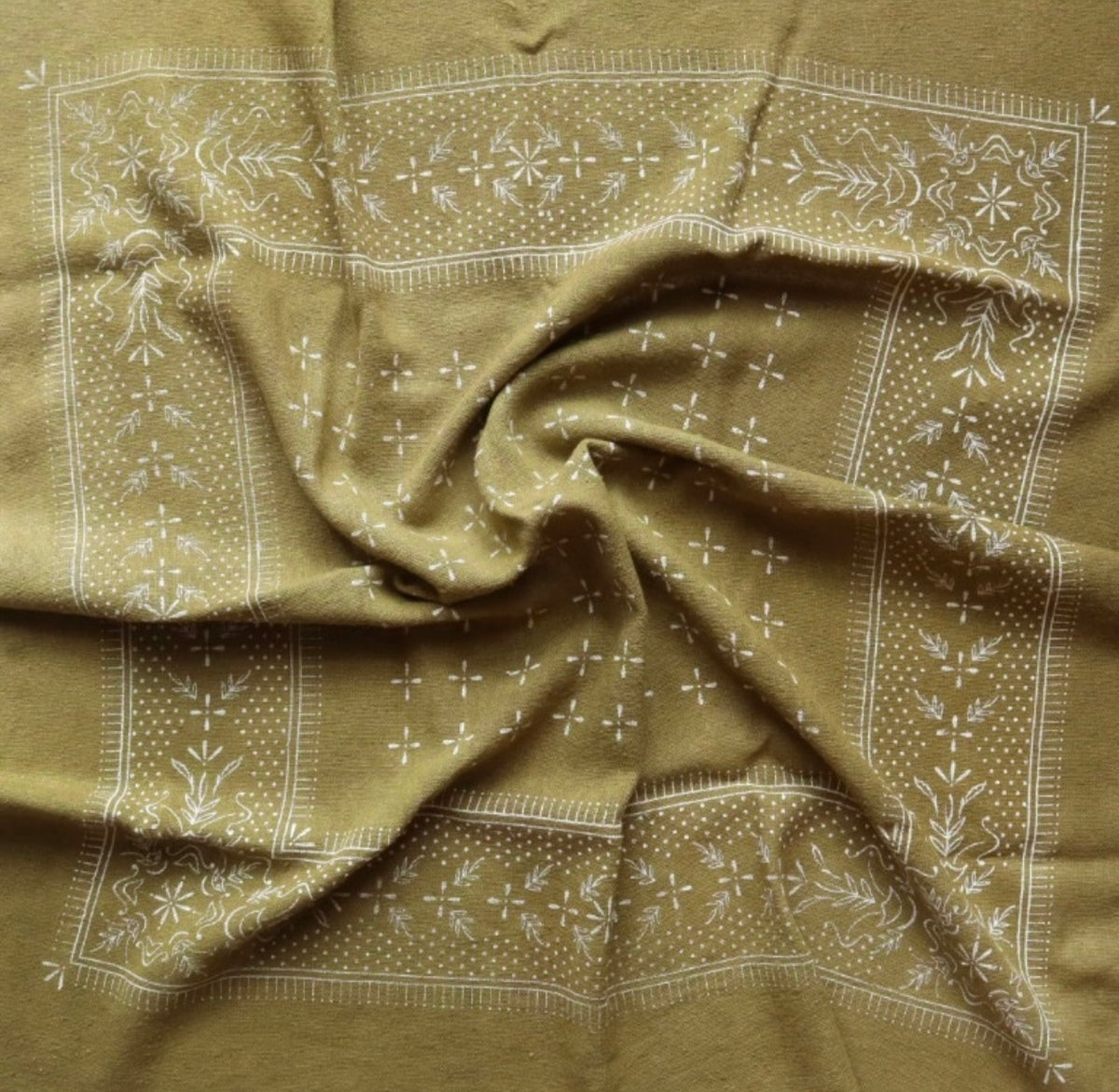 Raw Silk Bandanas