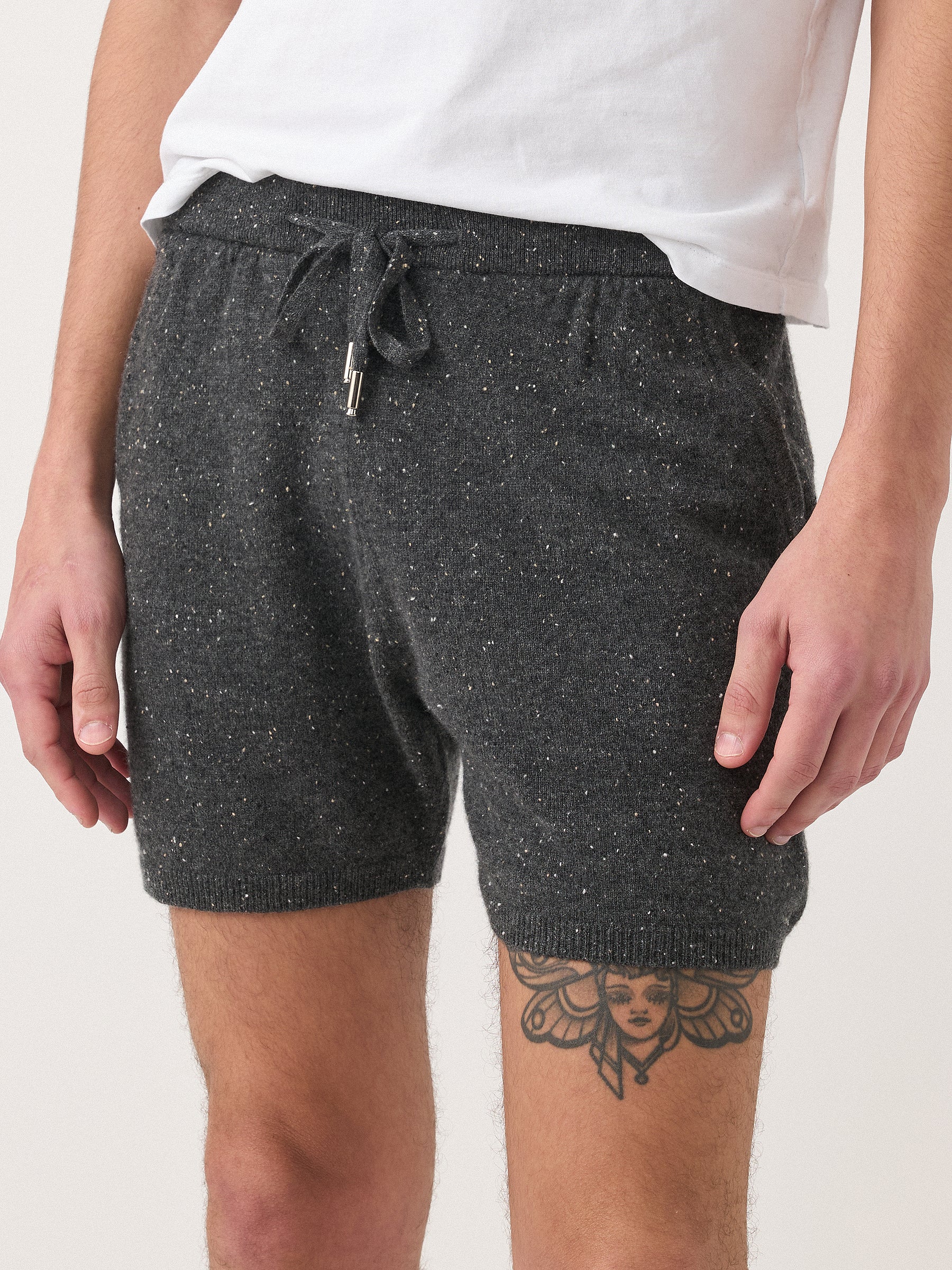 Hank Cashmere William Short in Charcoal