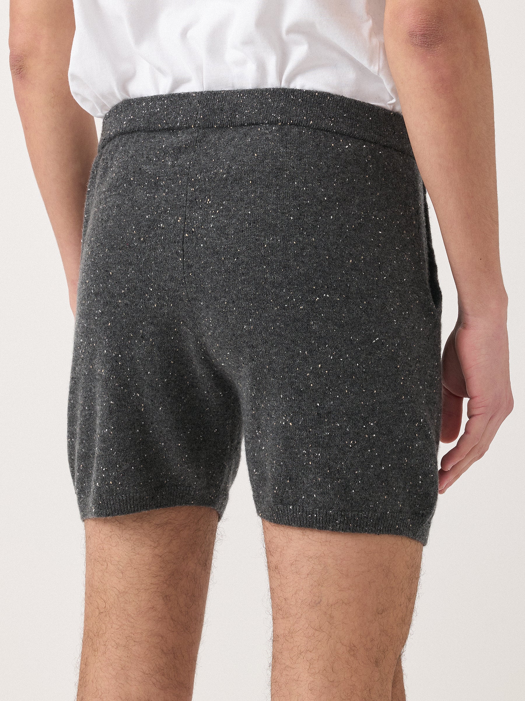 Hank Cashmere William Short in Charcoal
