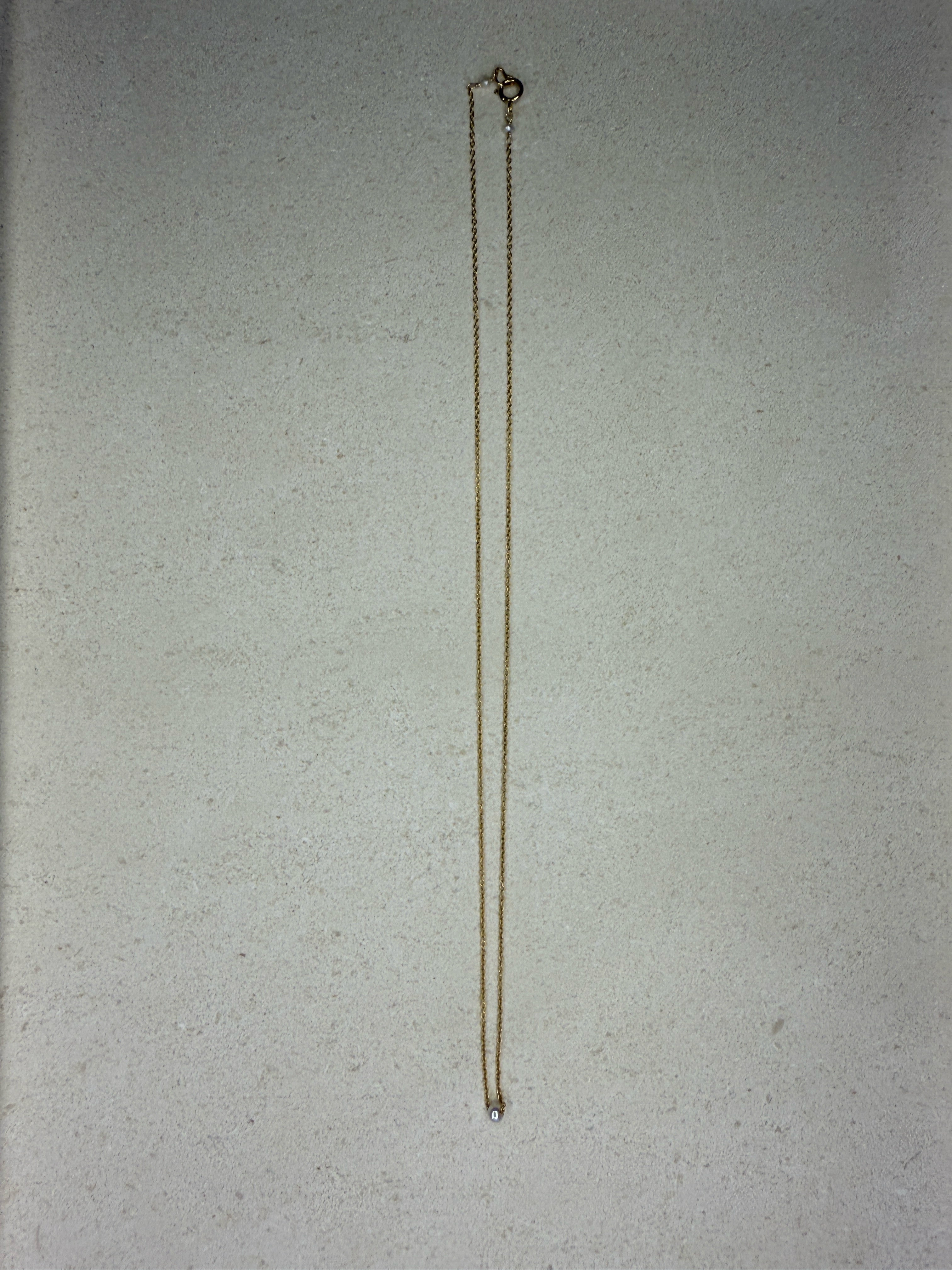Radziwell Small Single Pearl Necklace