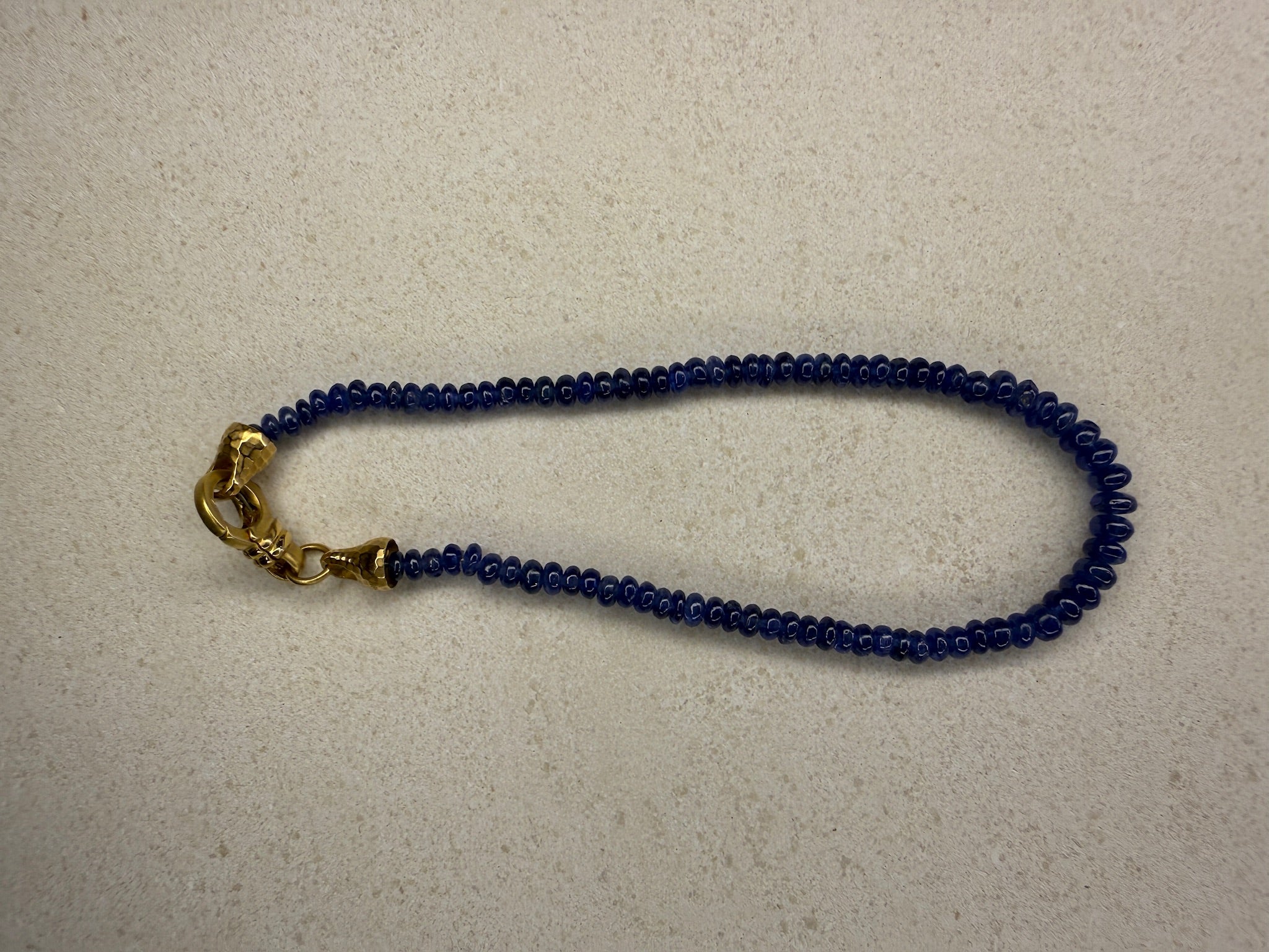 Sapphire Beaded Bracelet