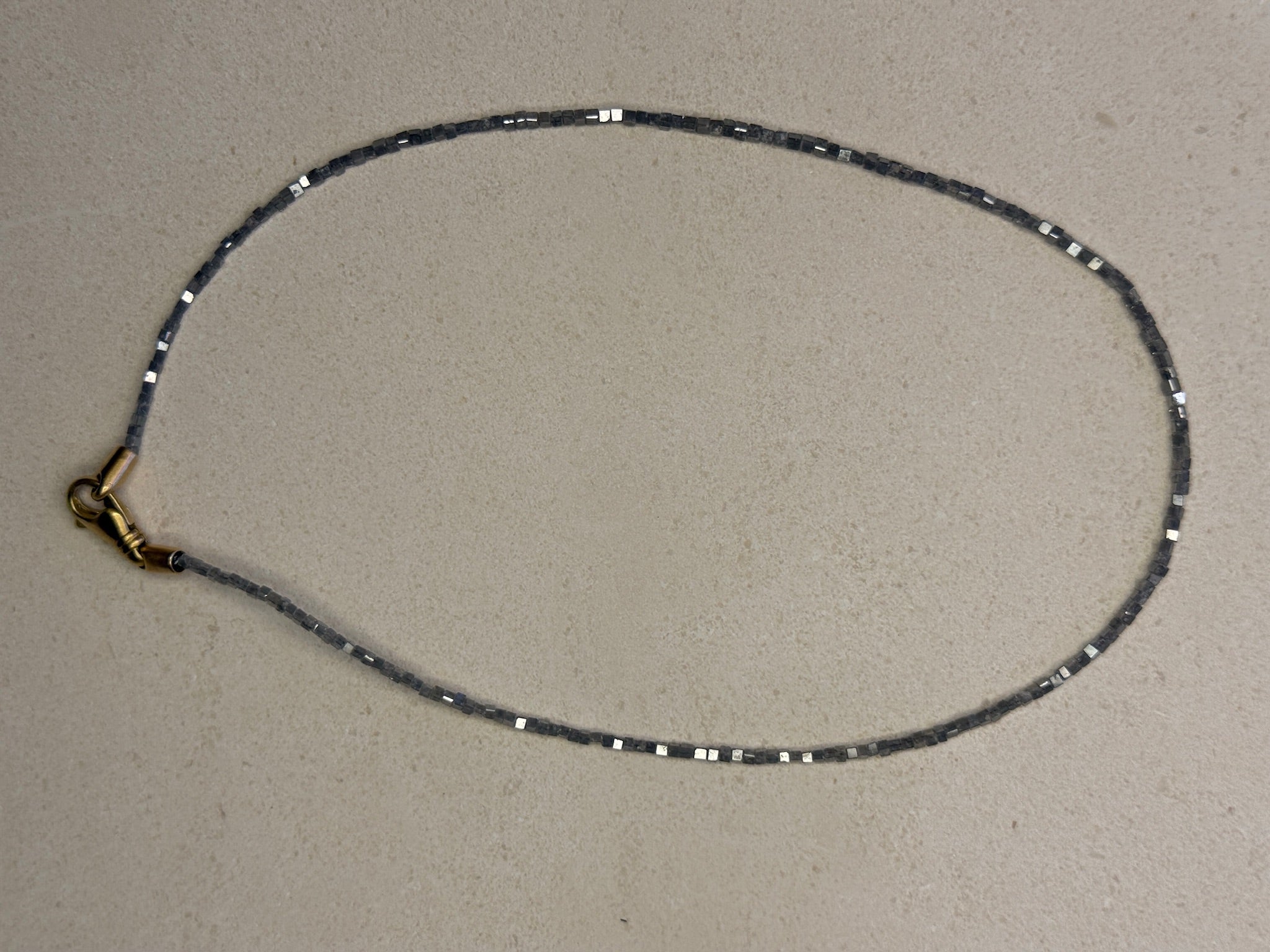 Grey Diamond Necklace