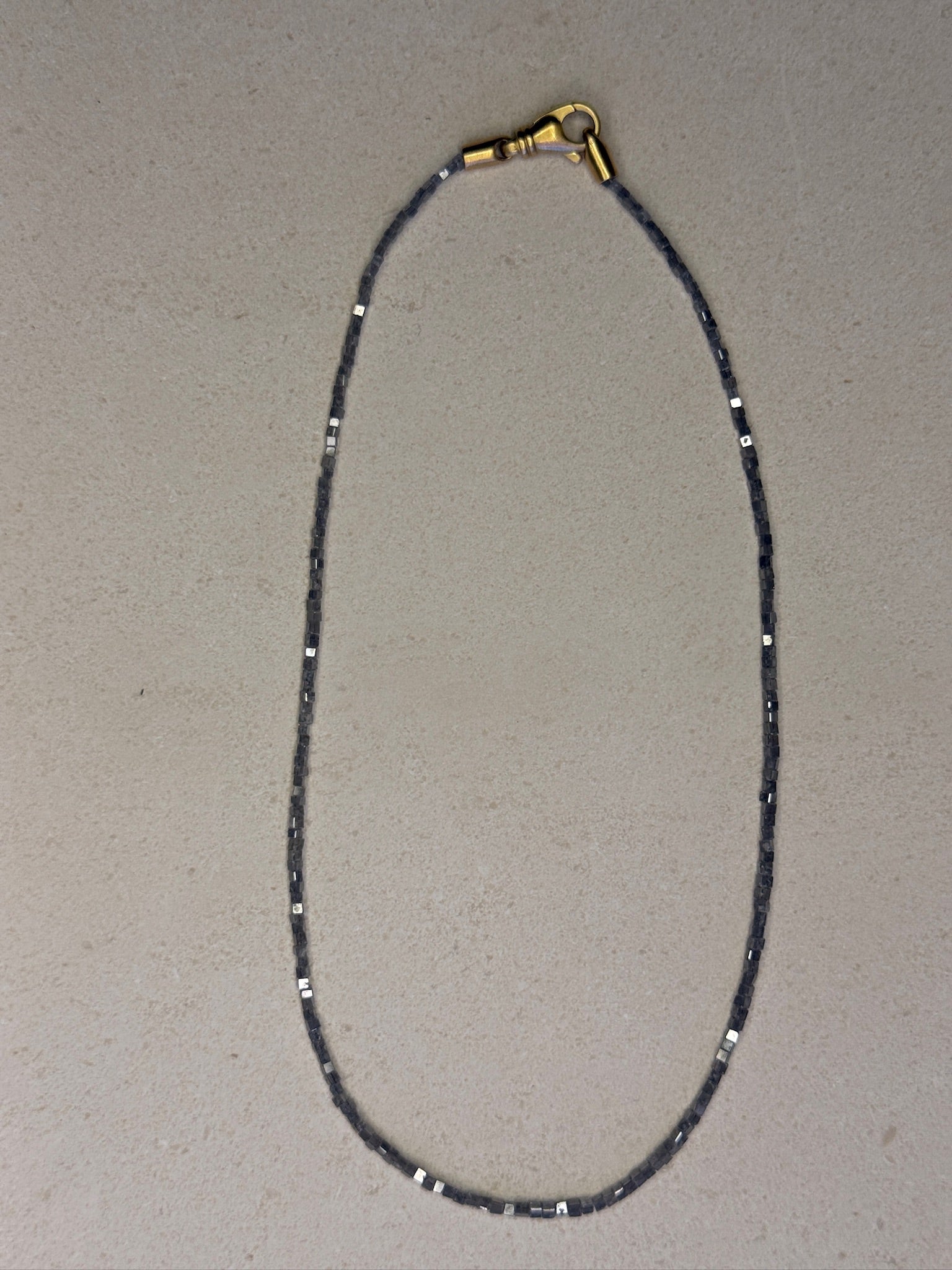 Grey Diamond Necklace