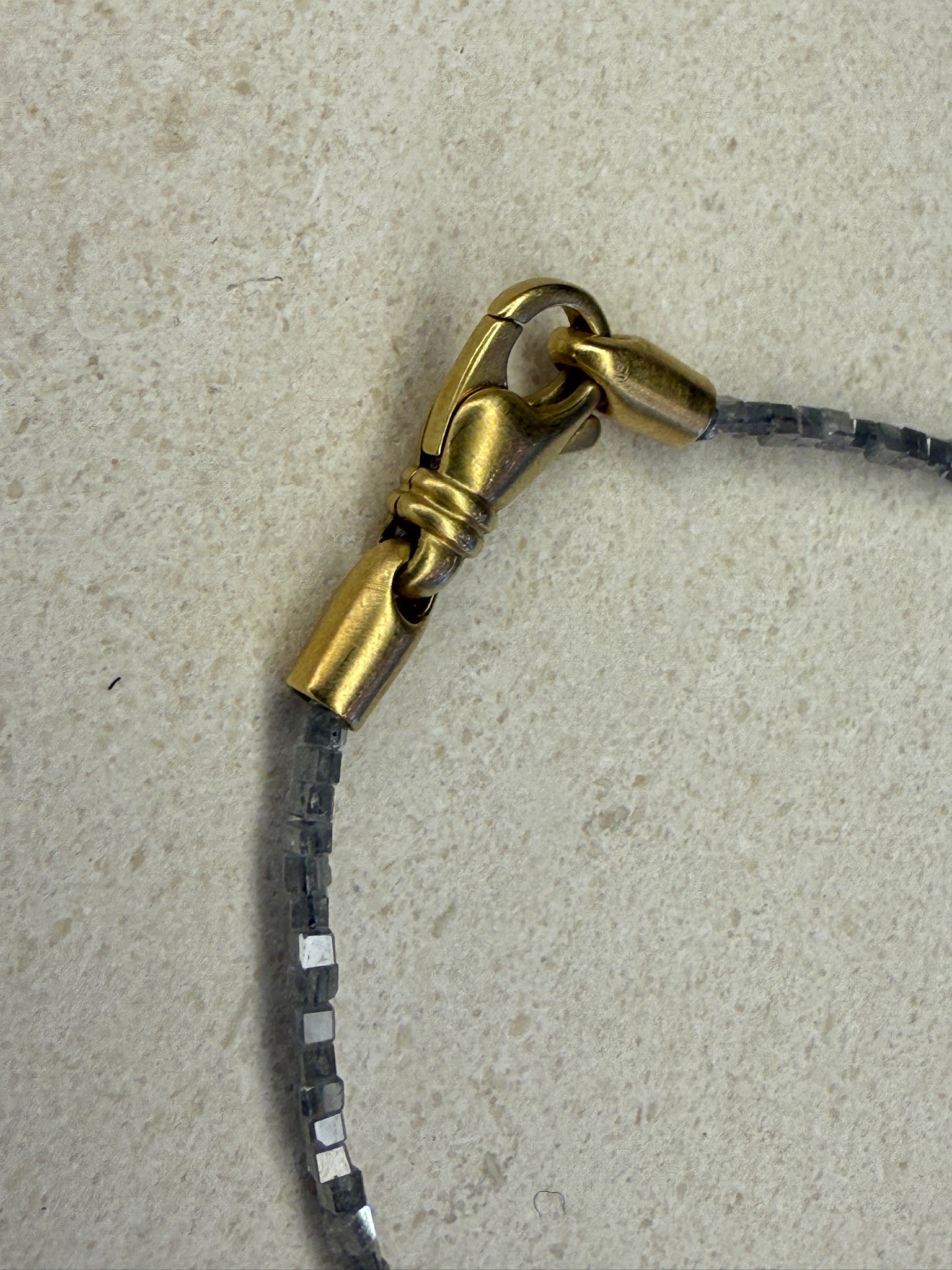 Grey Diamond Necklace