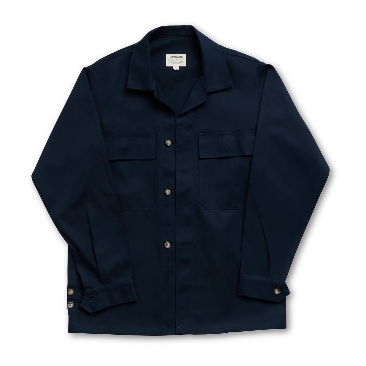 Informale x Charles Paige Work Shirt, Navy