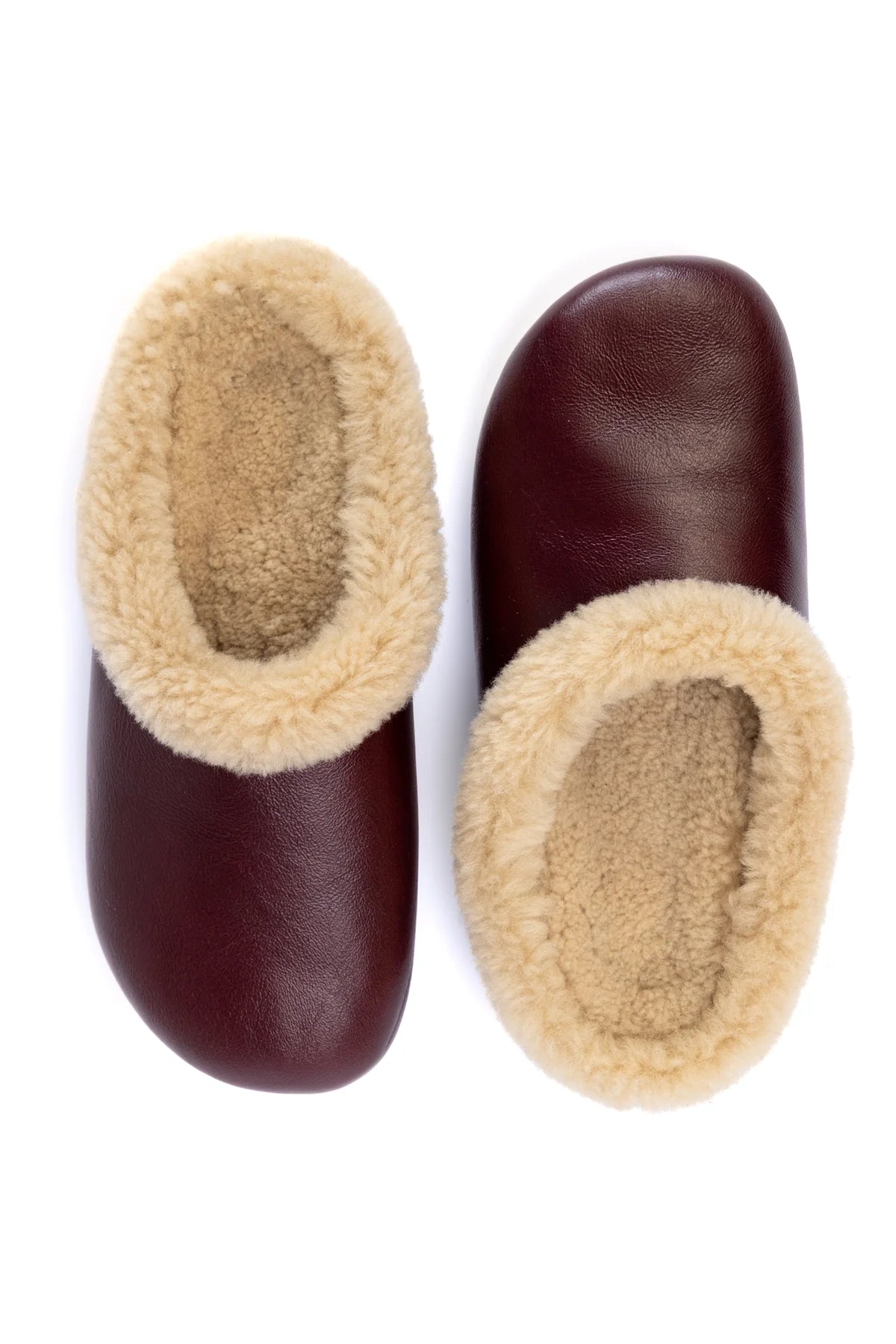 Muti Slide Slipper, Burgundy/Beige