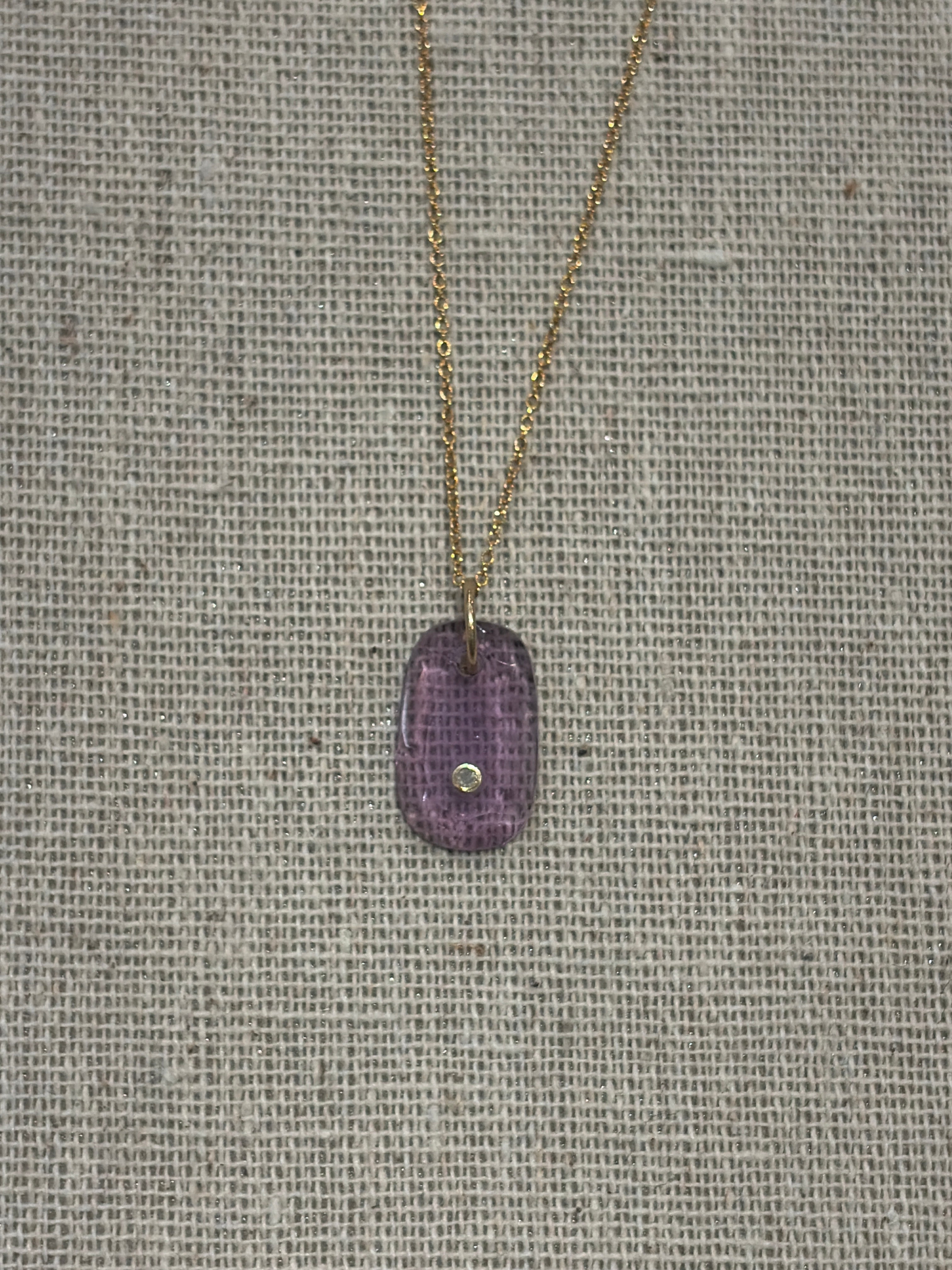 Gem Stone & Diamond Necklaces