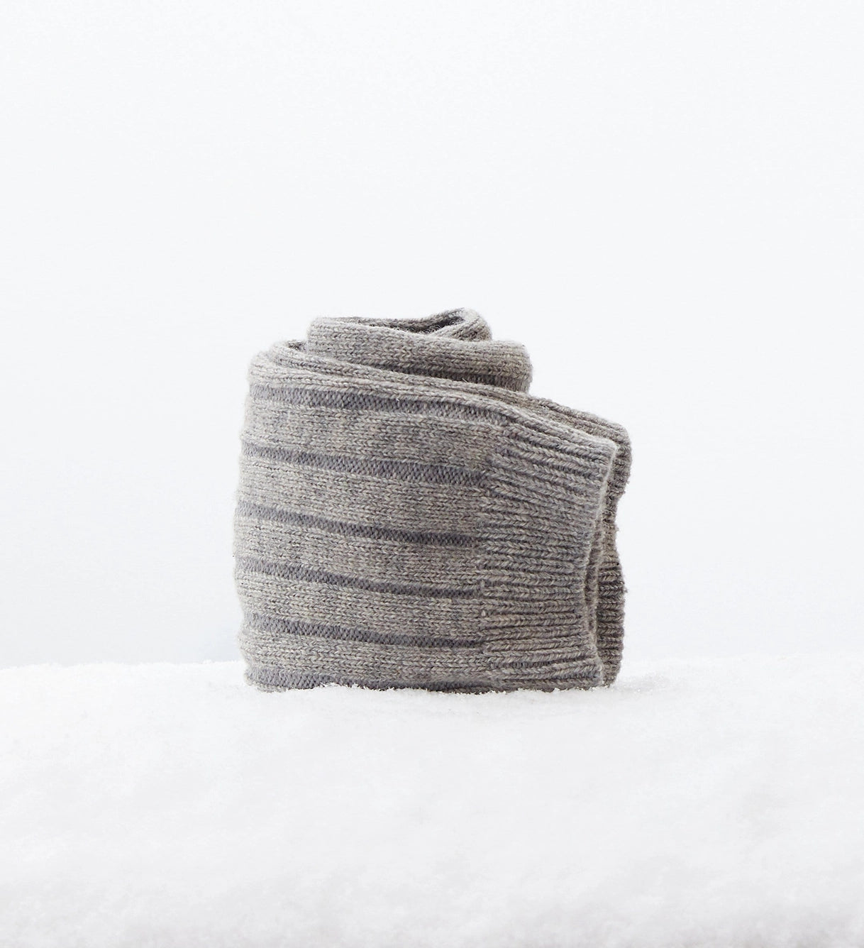 Hank Cashmere Cuff Socks in Grey