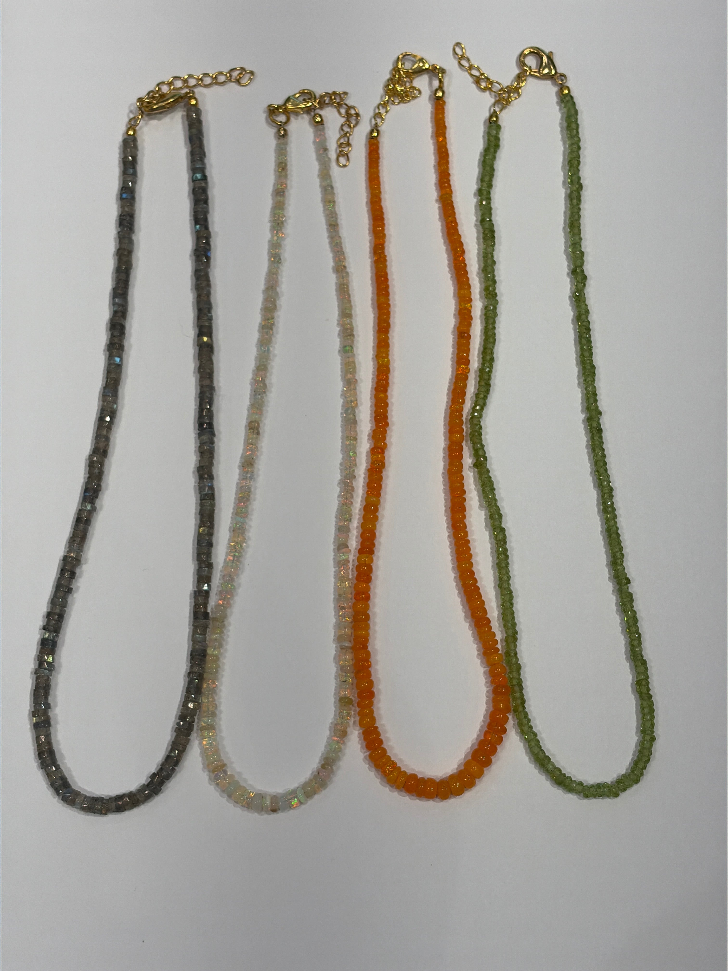 Assorted Gemstone Necklaces