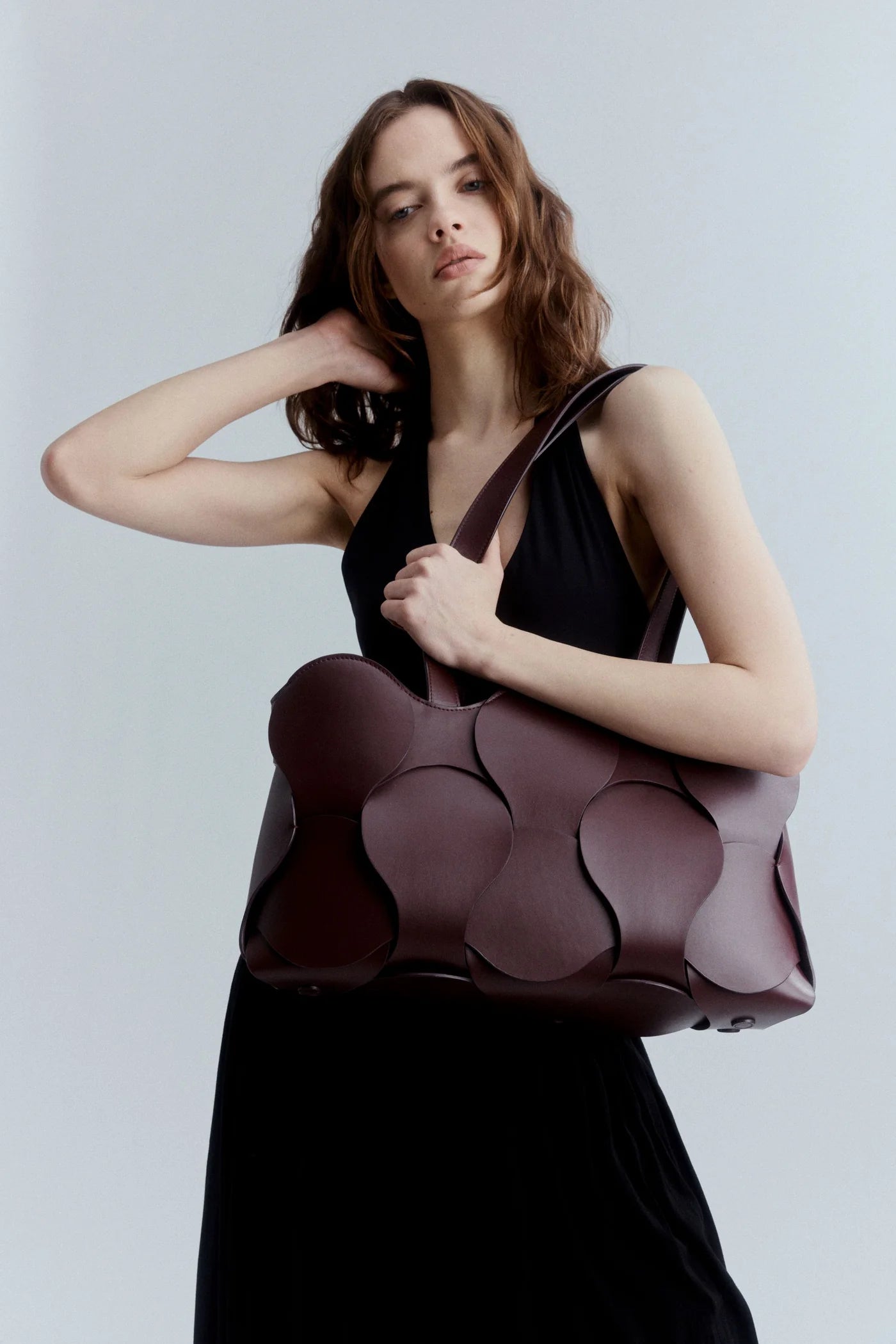 Gigi Tote, Oxblood