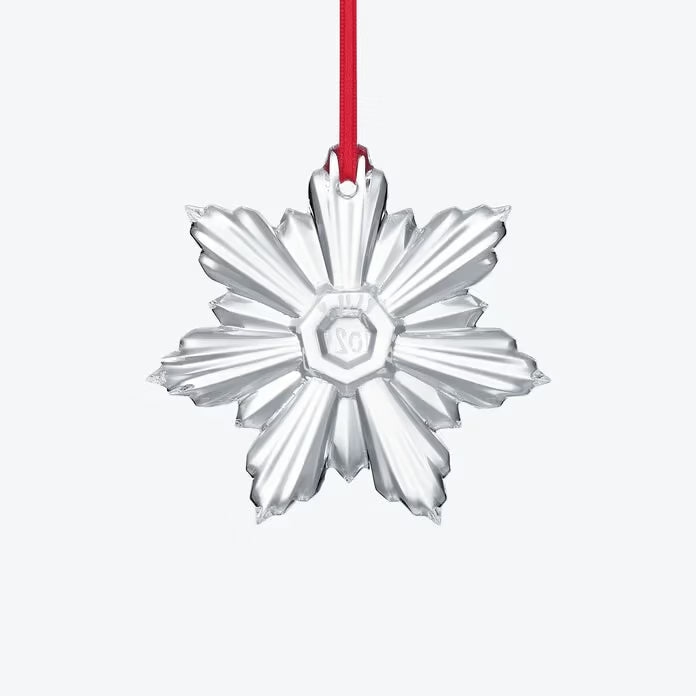 Noël Annual Ornament Palmette 2025, Clear