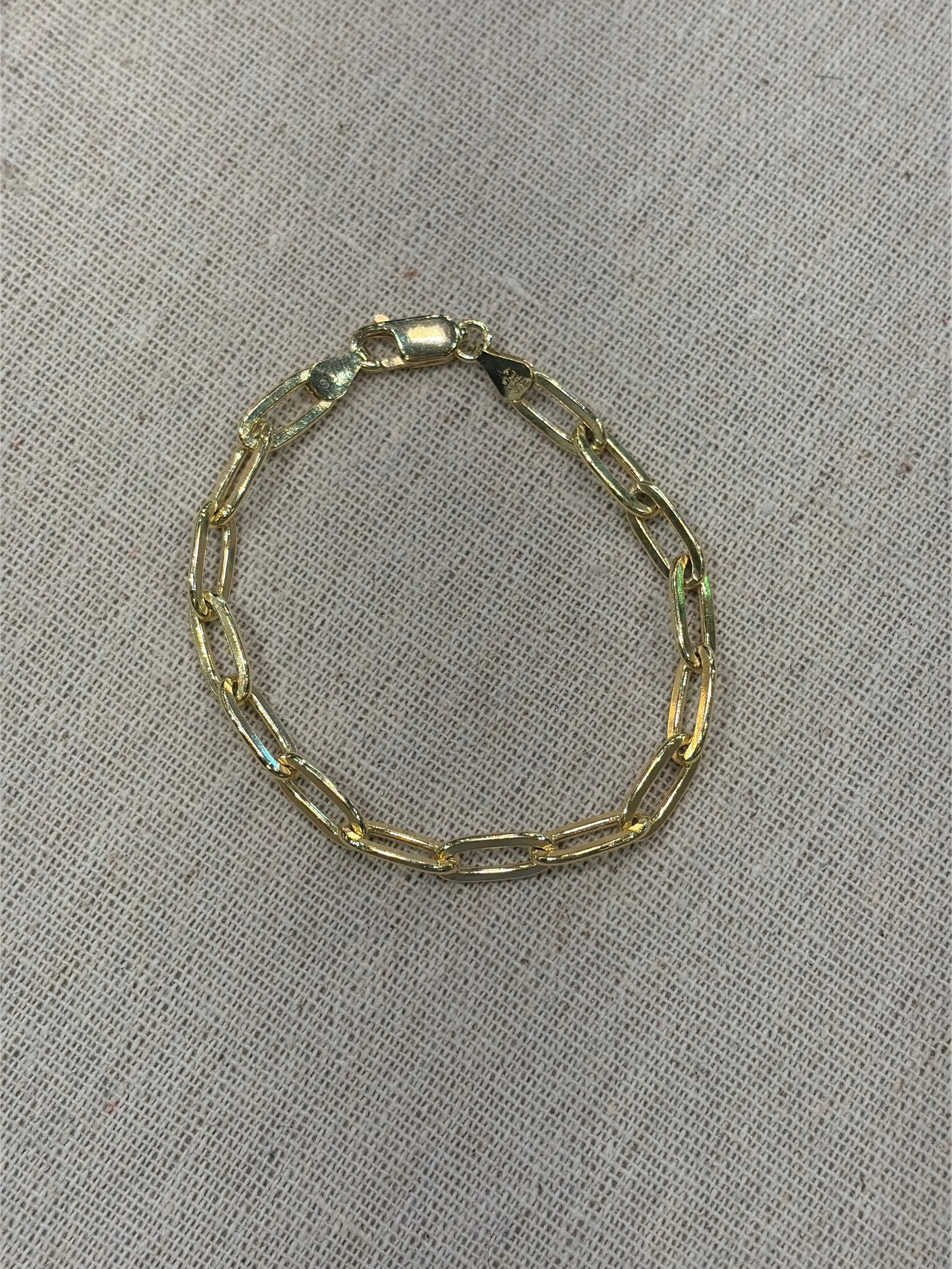 PaperClip Chain Bracelet