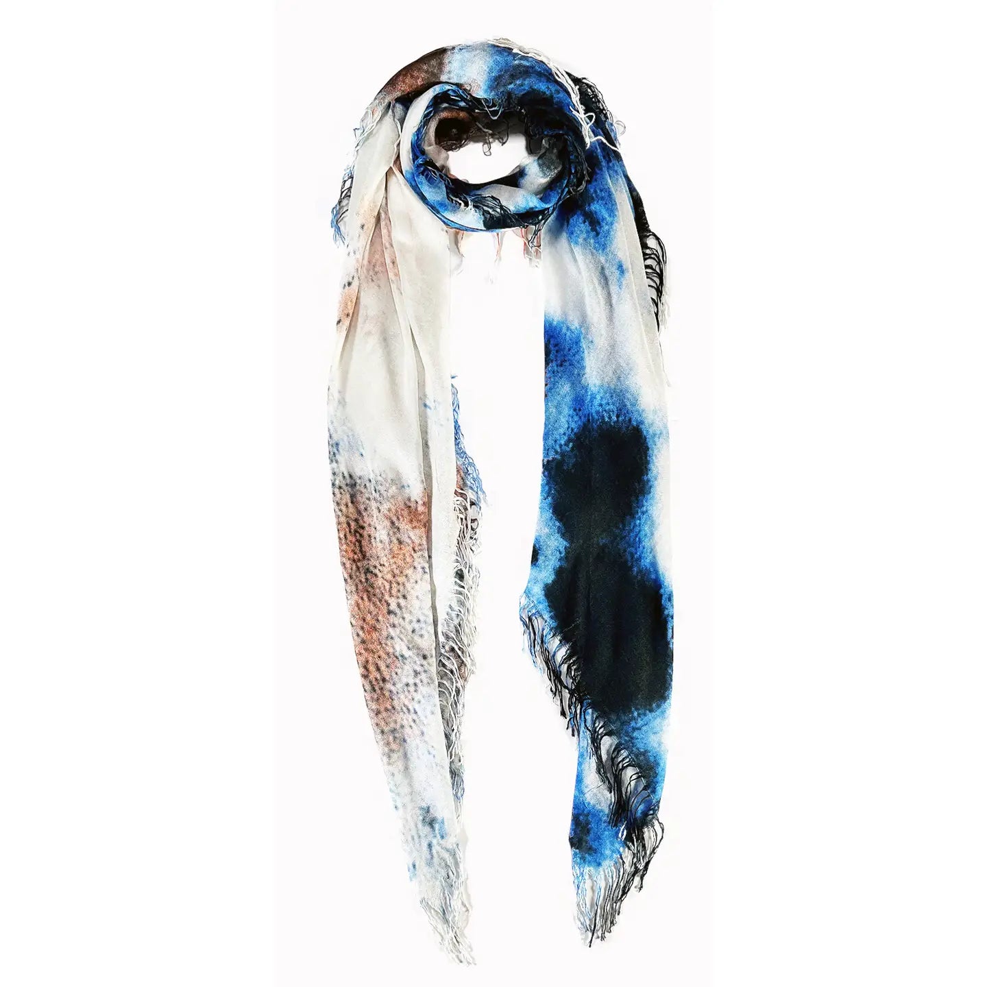 Hank Gauze Cashmere Butter Scarf, Malibu Tie Dye