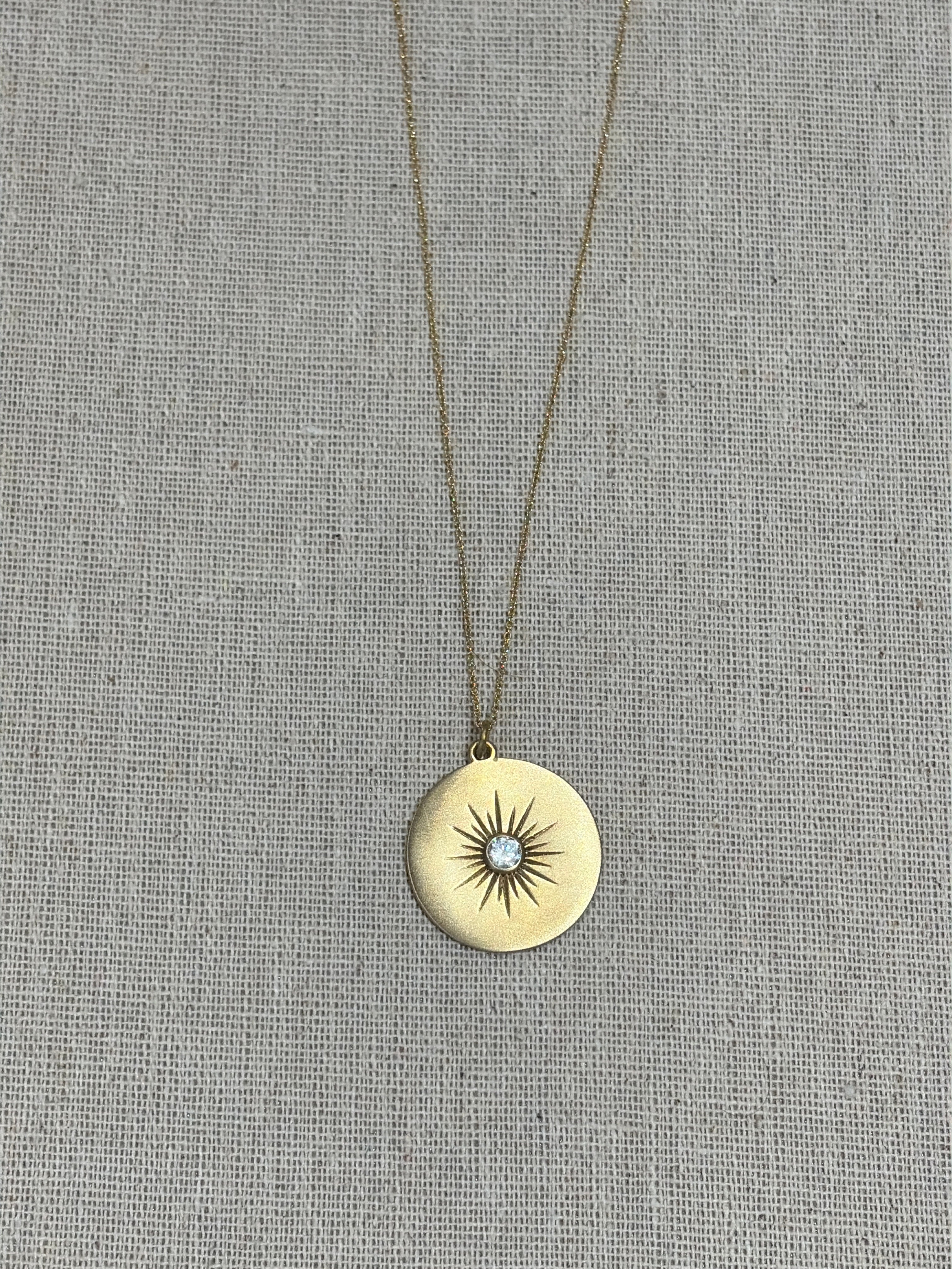 Gold Diamond Sunburst