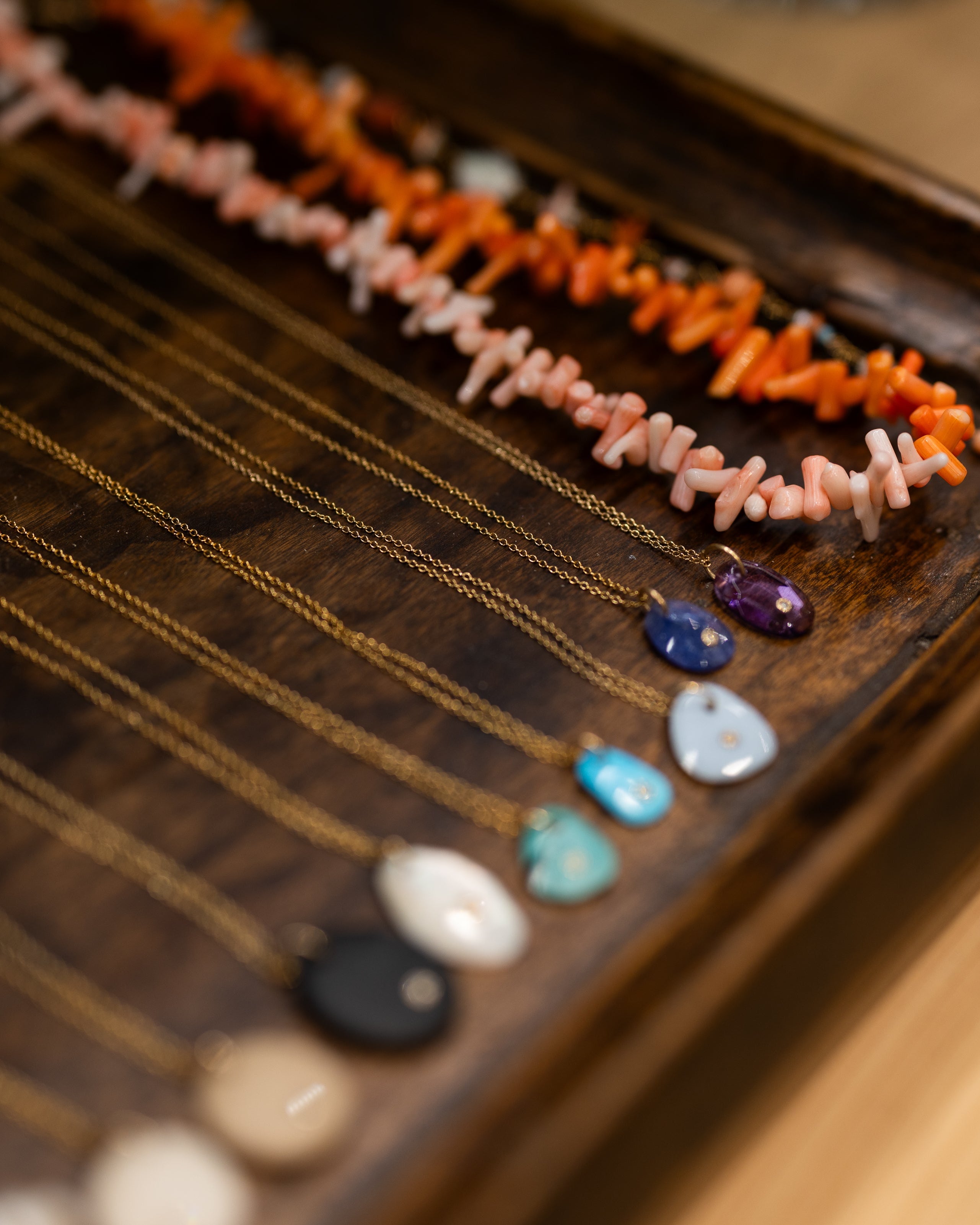 Rossi Branch Coral Necklace