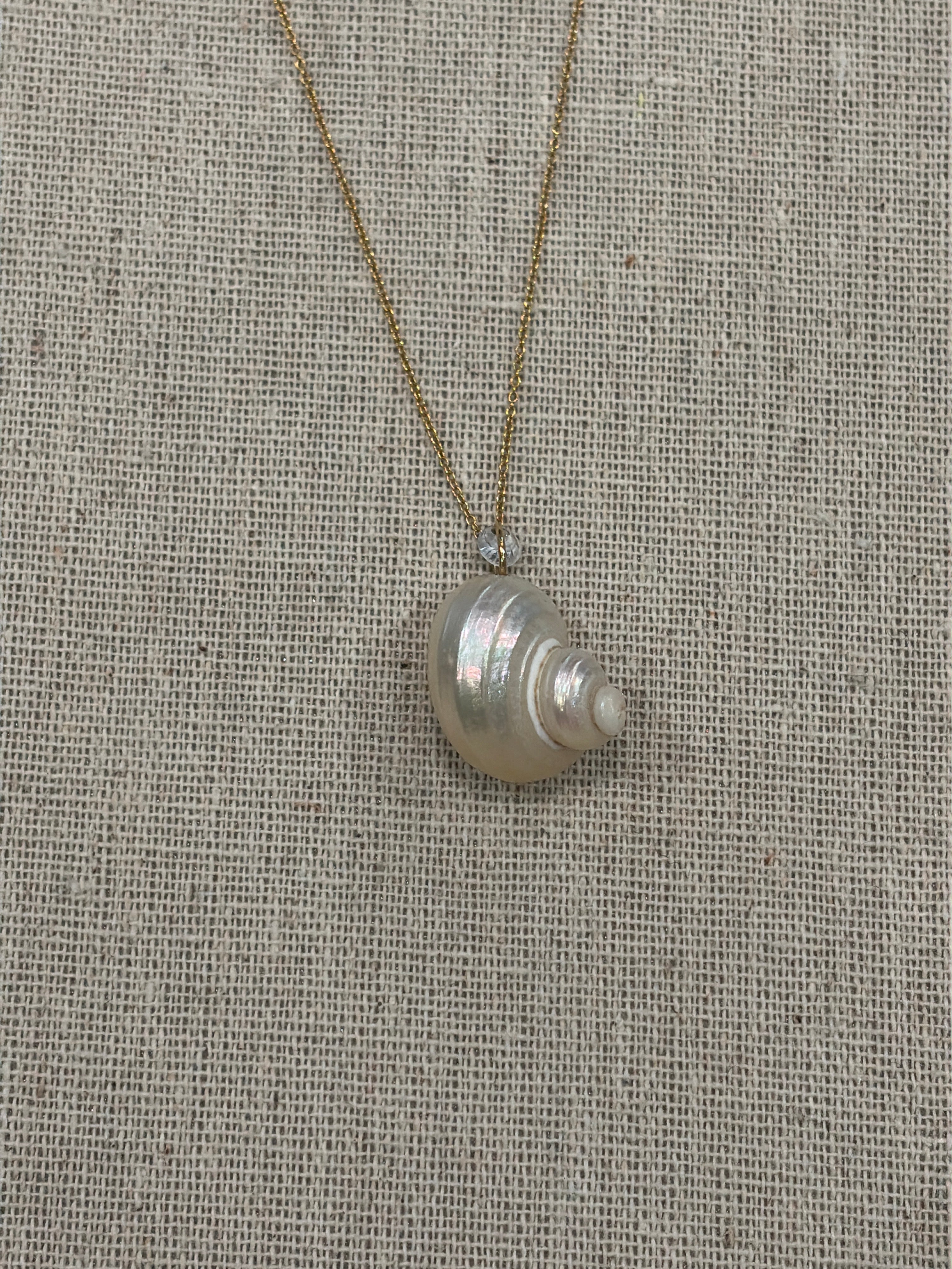 Large Pearl Shell Necklace