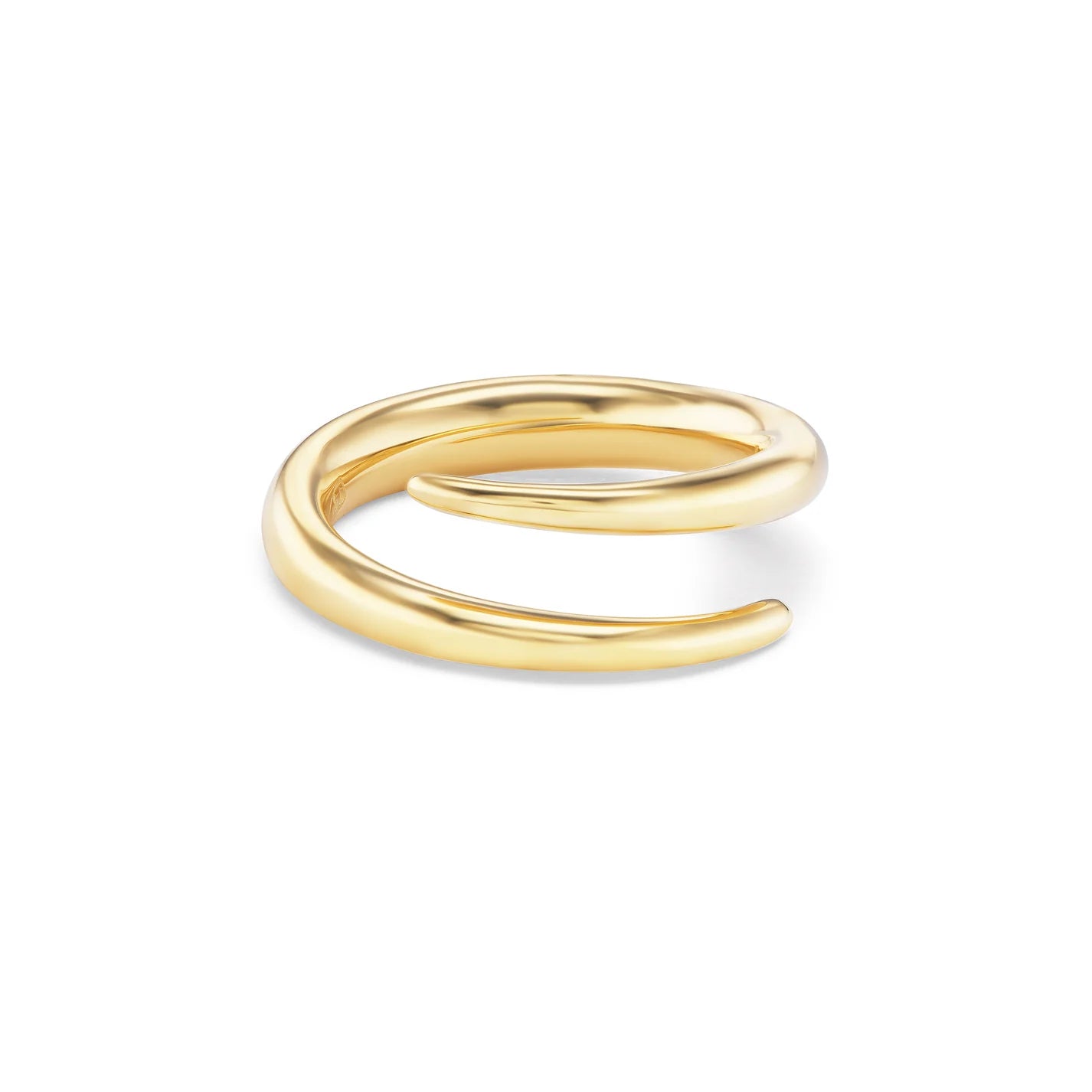 Spiral Ring 18K yellow gold