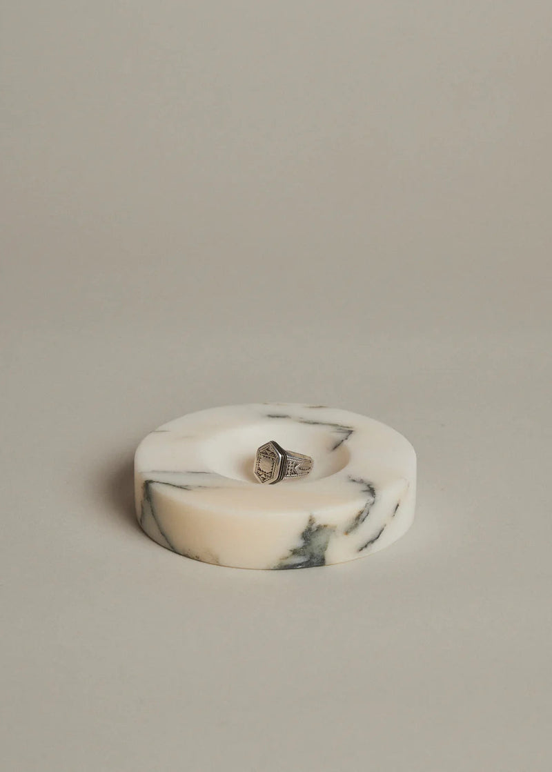 Cicco Ring Bowl, Calacatta Marble