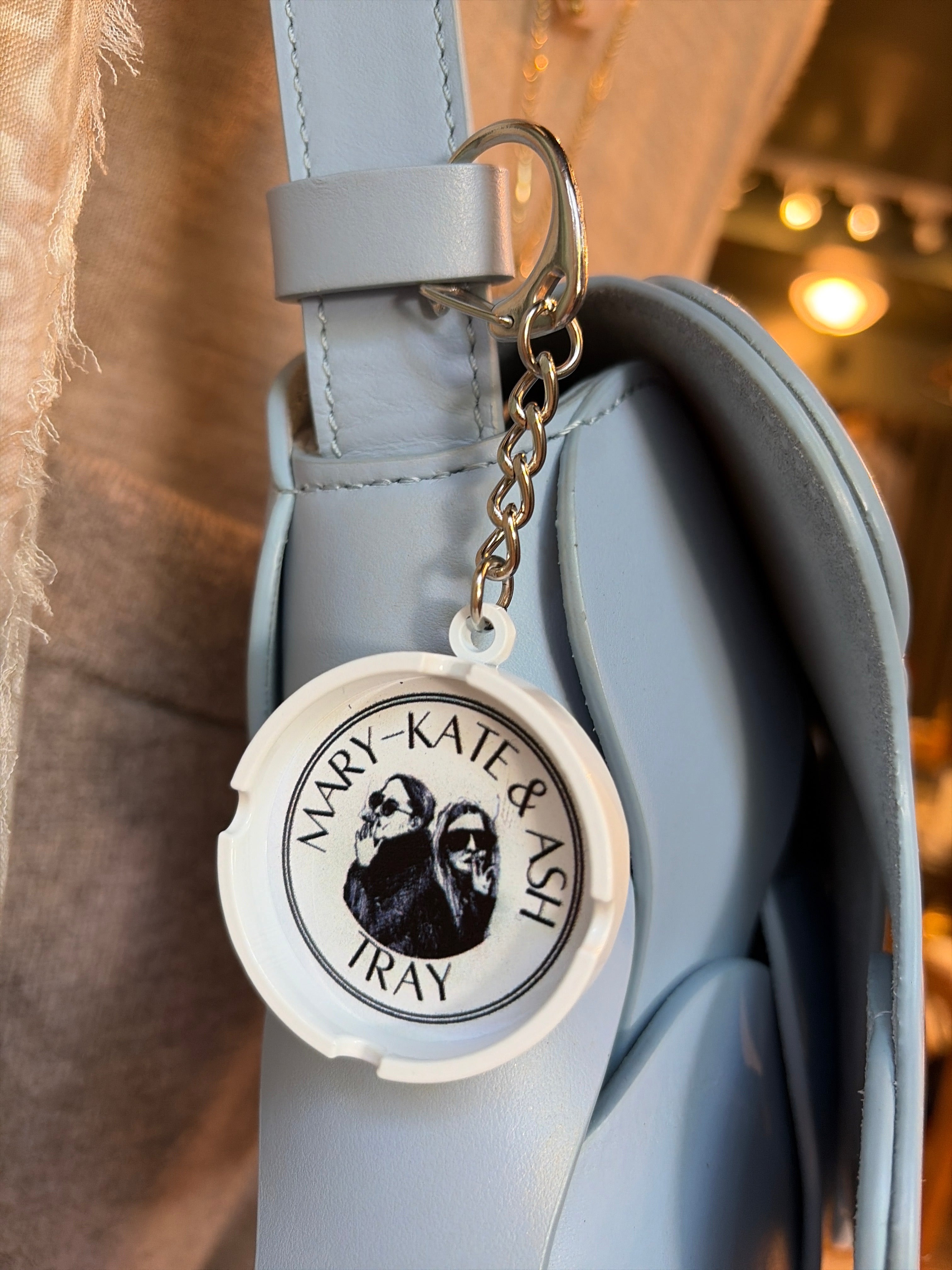 “Mary Kate and Ashtray” Bag Charm