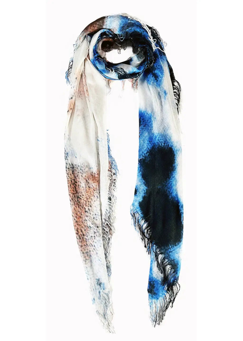 Hank Gauze Cashmere Butter Scarf, Malibu Tie Dye