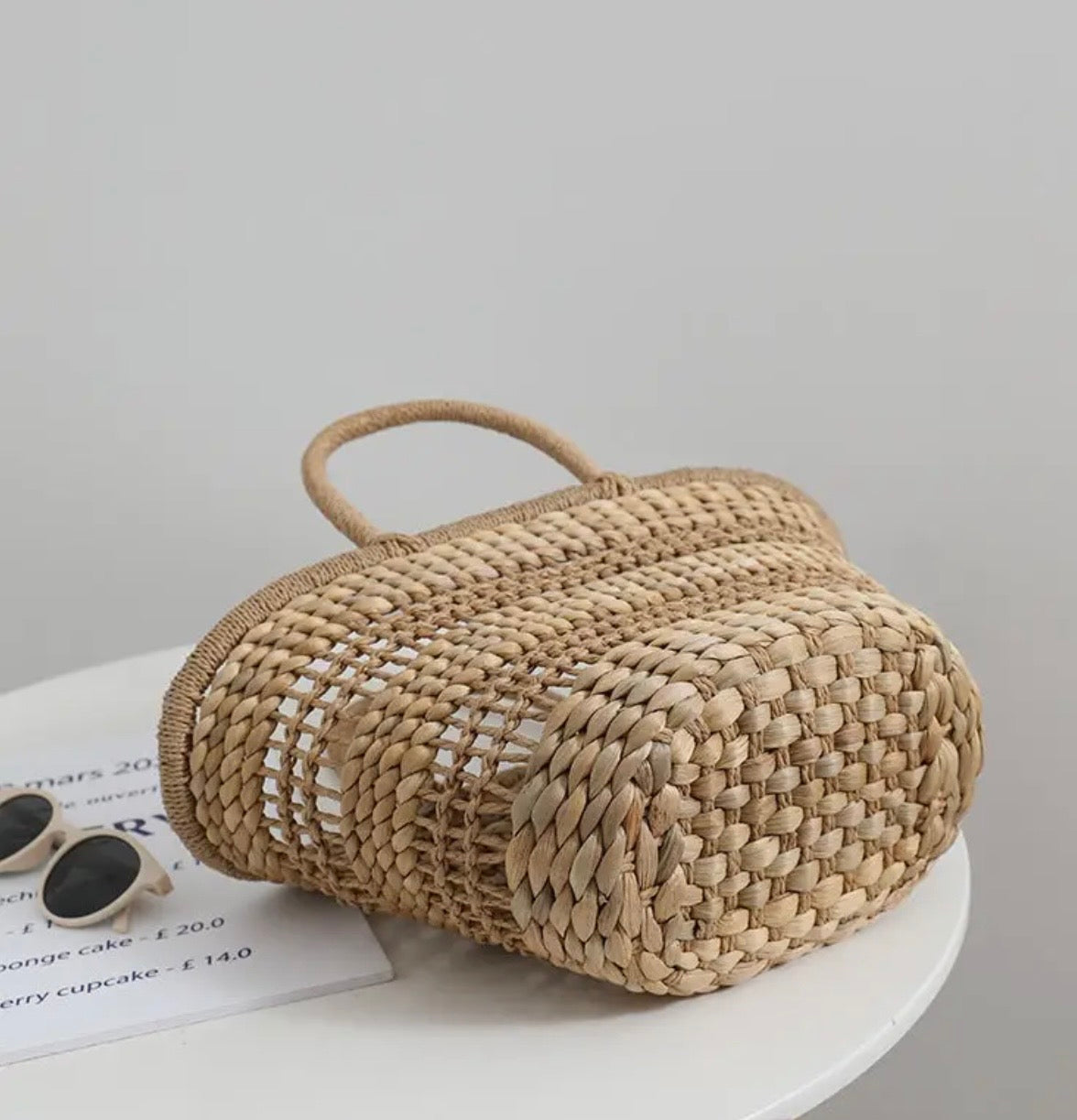 French Vintage Woven Tote