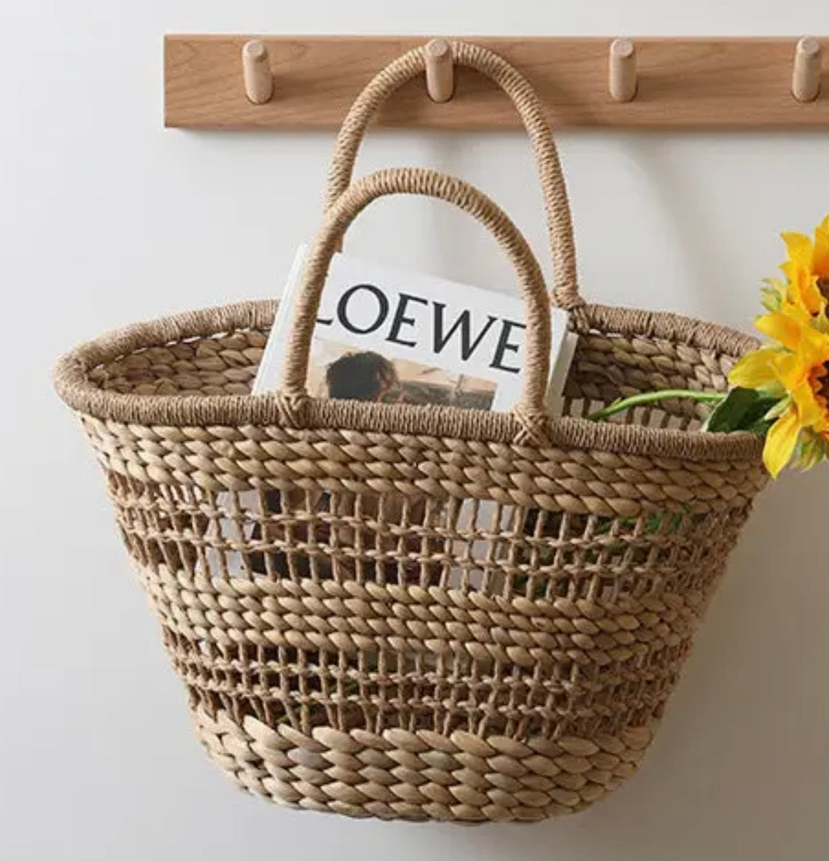 French Vintage Woven Tote