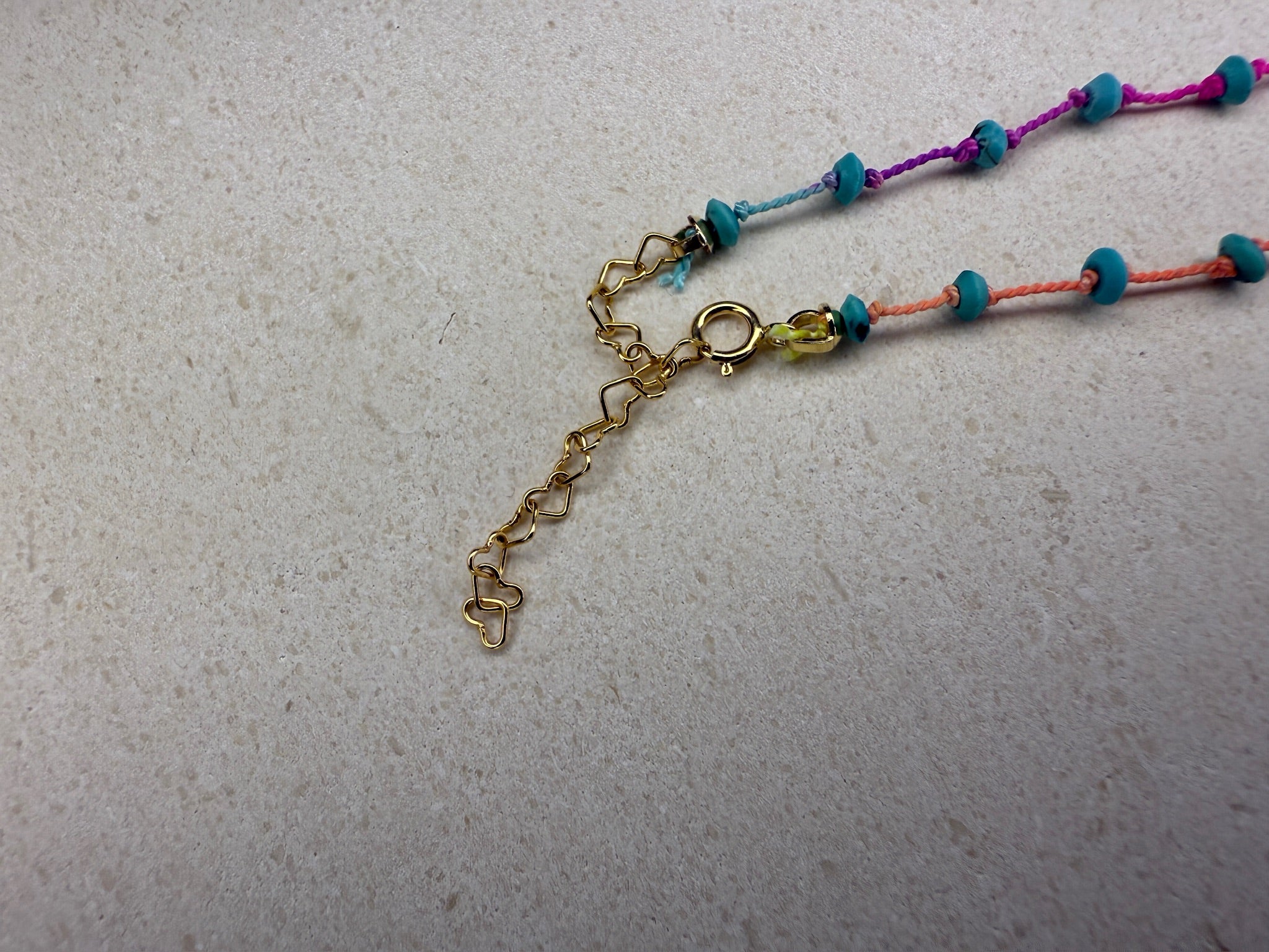 Knotted Turquoise Necklace