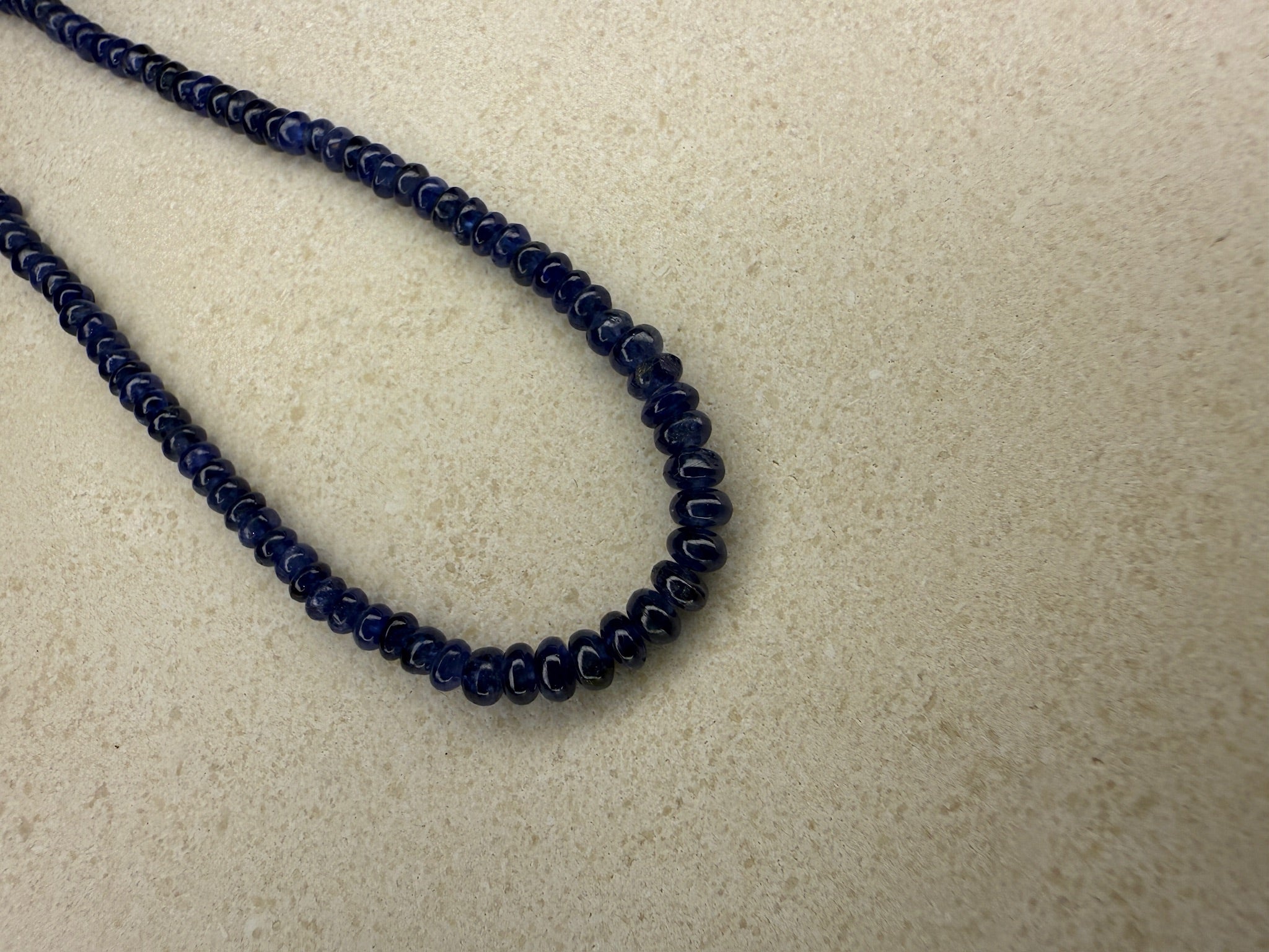 Sapphire Beaded Bracelet