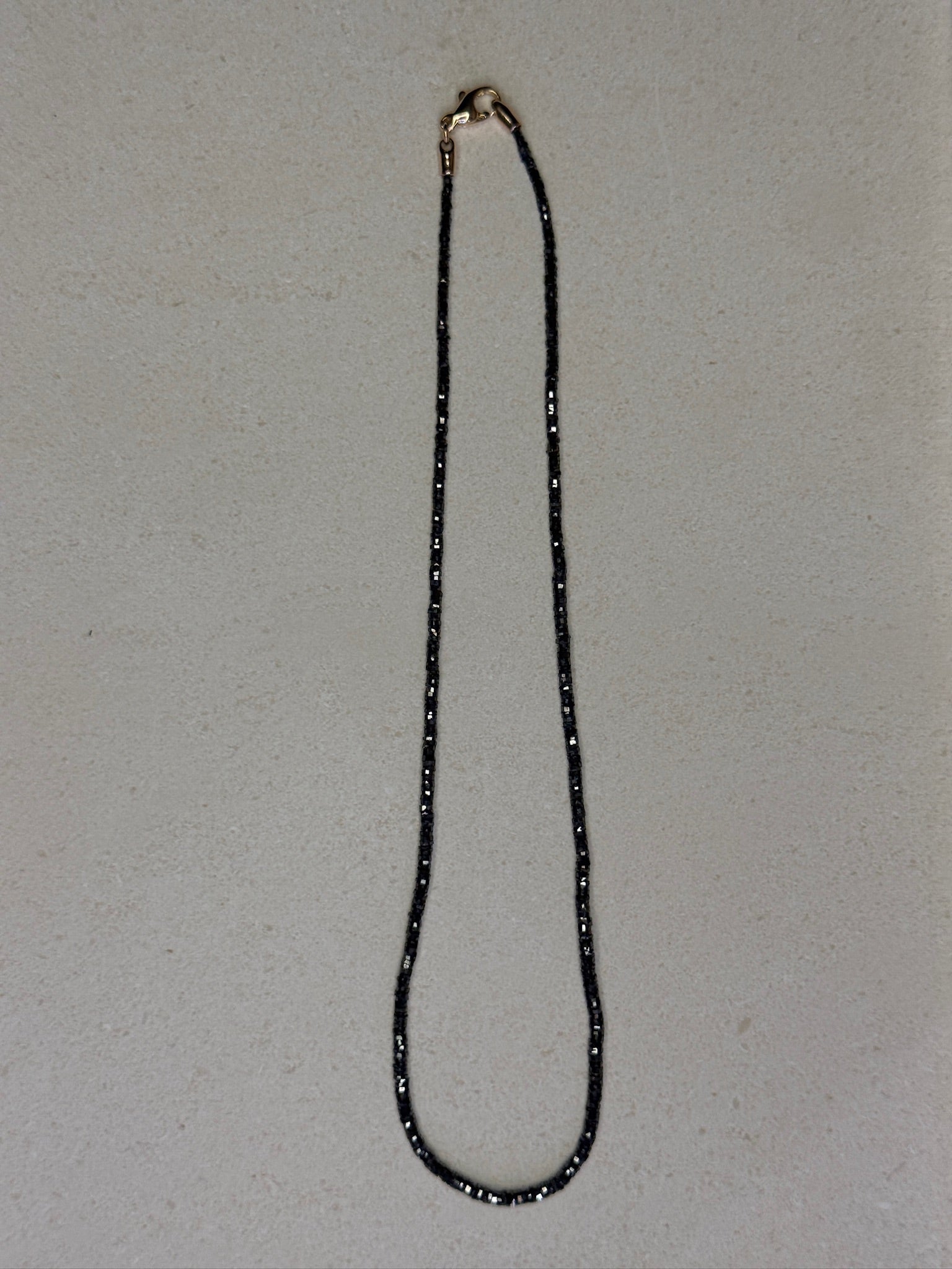 Black Diamond Necklace