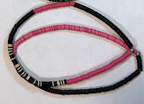 Pink Vinyl Bracelet