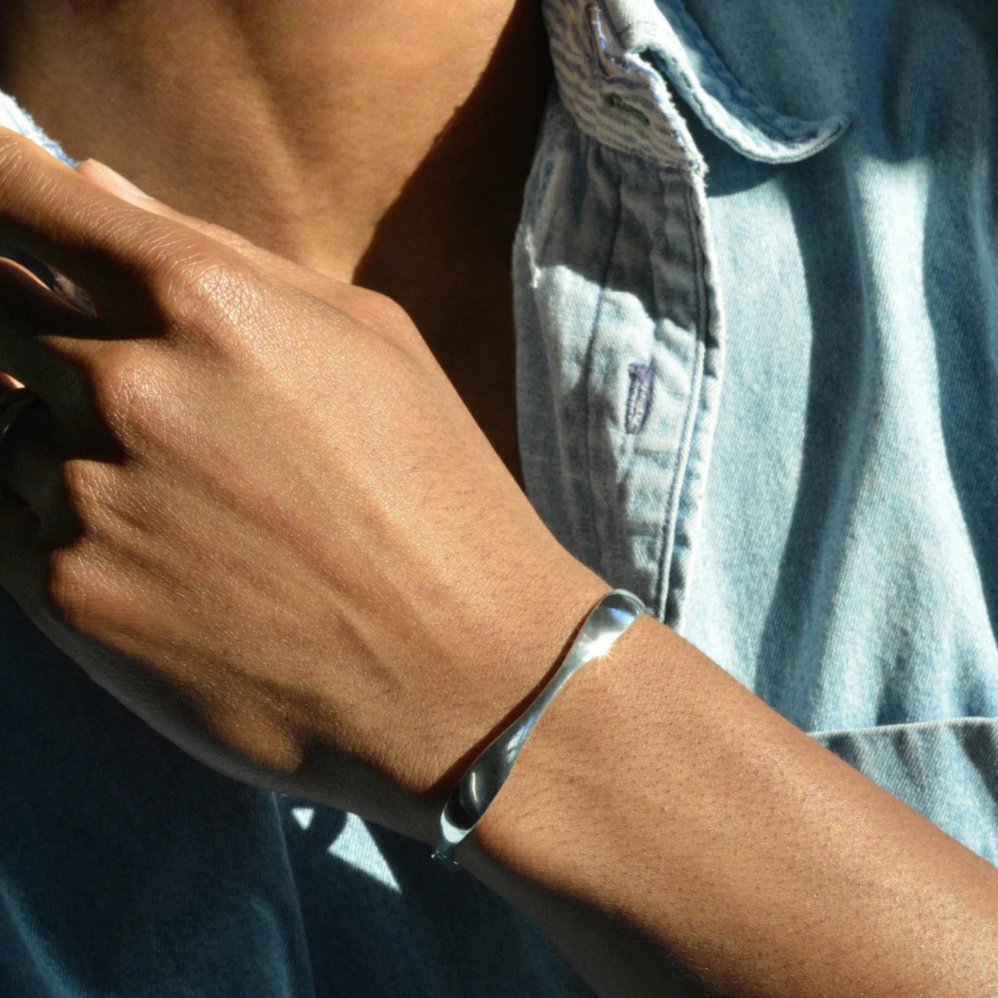 Wave Bracelet Sterling Silver
