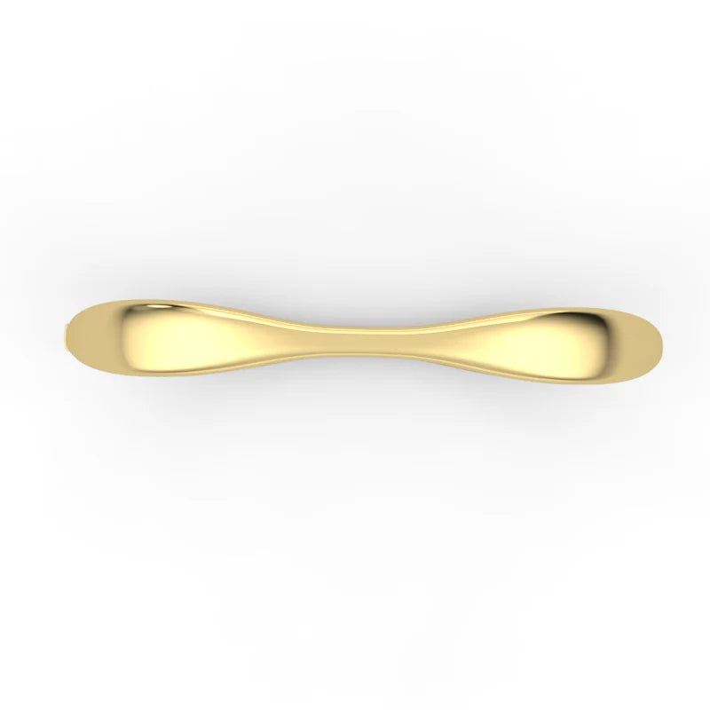 Wave Bracelet 18k Yellow Gold